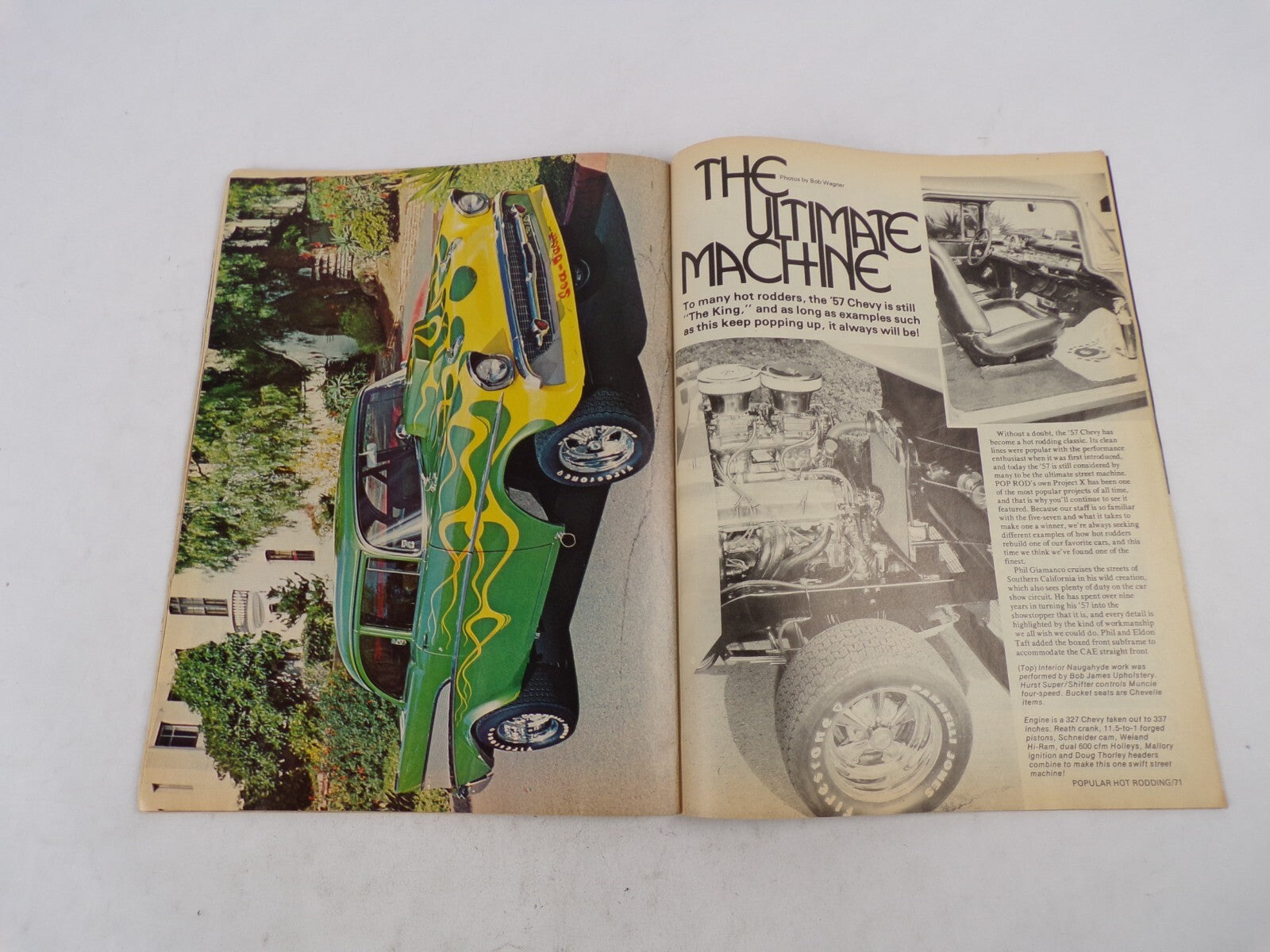April 1976 Hot Rod Magazine Wild ''Street Is Neat'' Section! Six-Cylinder Ford
