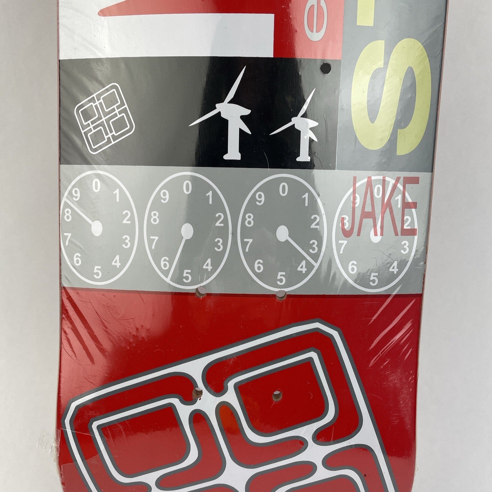 Media Skateboards Skateboard Deck Jake Stewart " Conservation Series " RARE