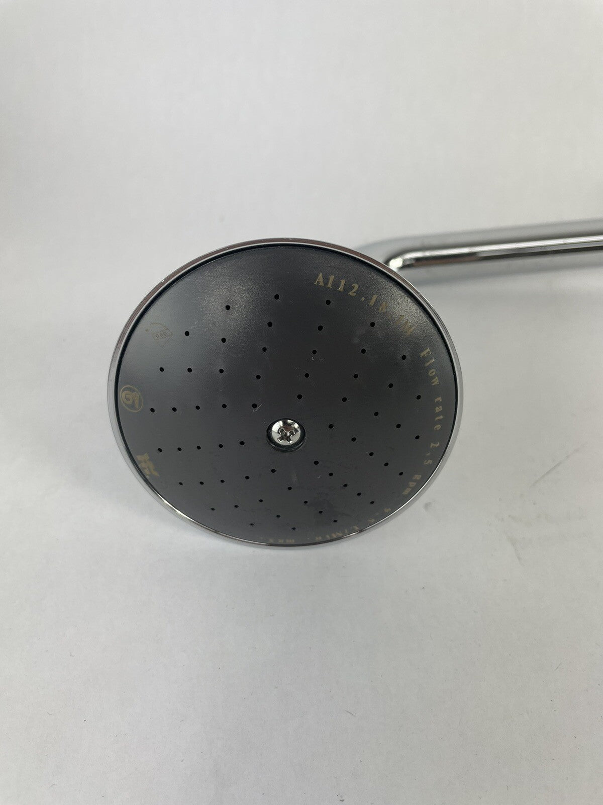 Tebisa High Pressure 6" arm Rainfall Massage Shower Head Chrome made in Spain
