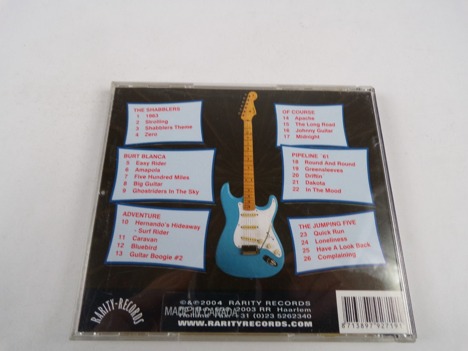 Guitar Mania Vol 20 Sputnik Thema Arena Nordlicht 2002 Gitarren Twist CD#10