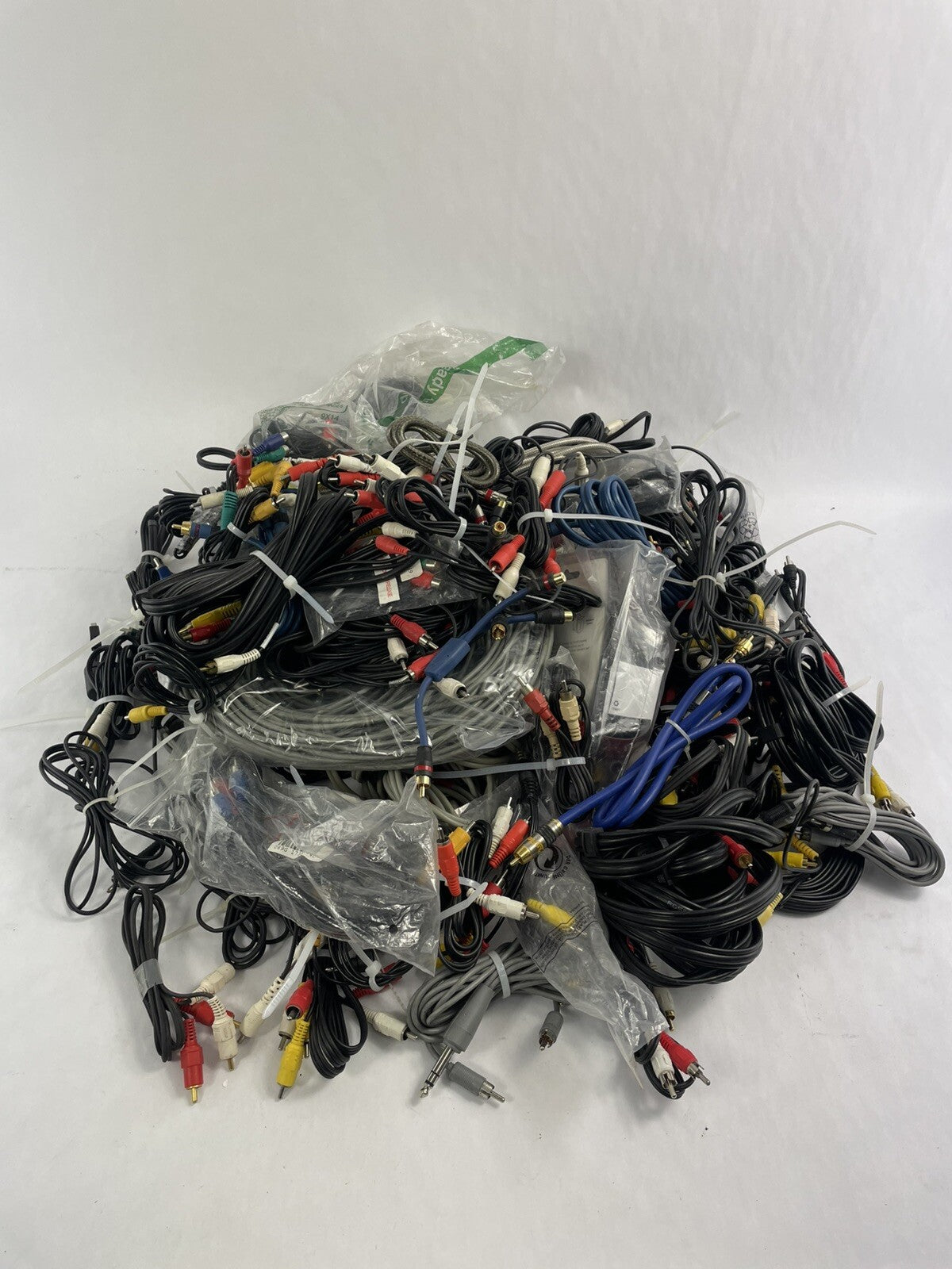 Audio Cables - Bulk Lot - As shown - RCA Cables