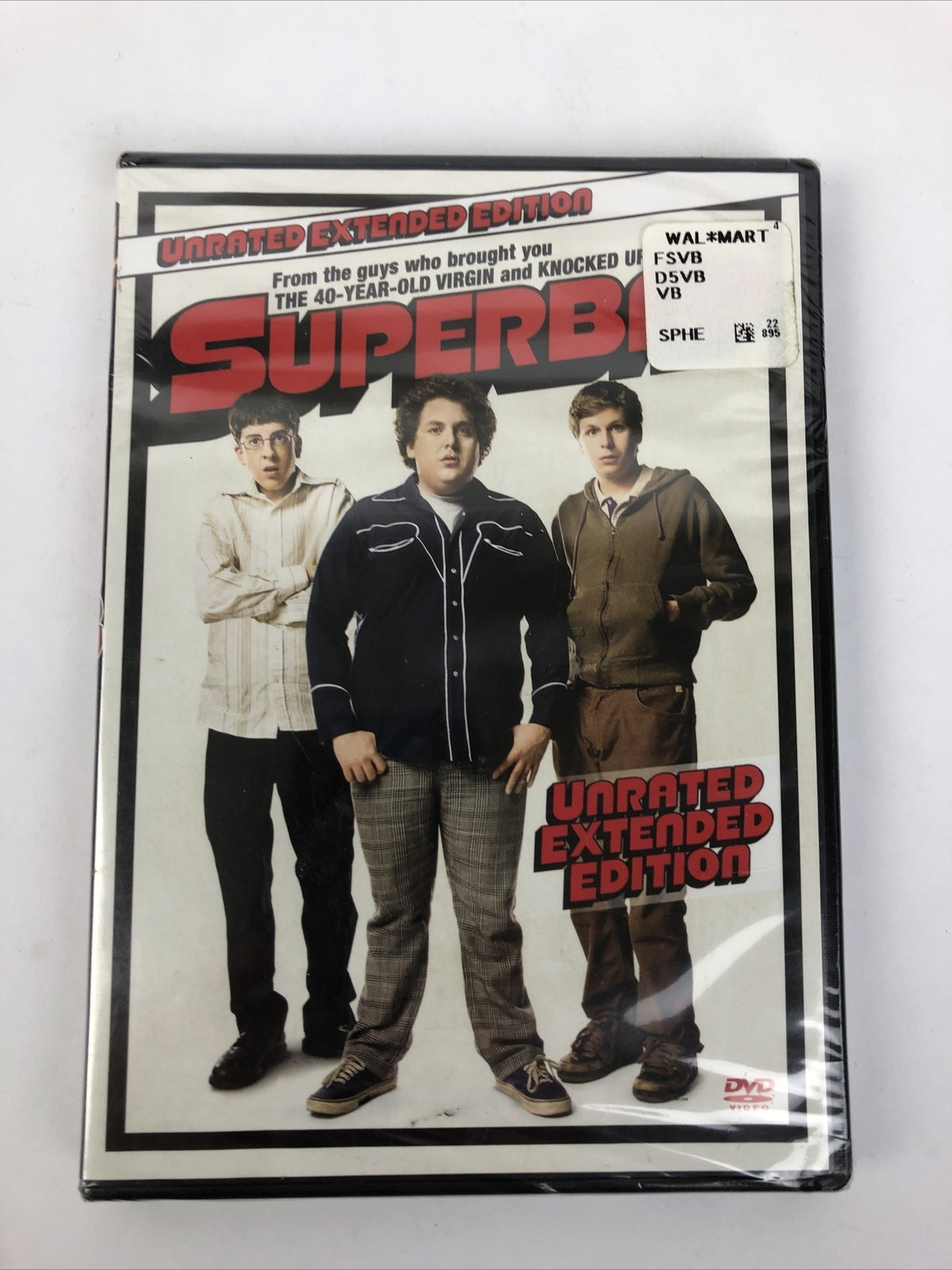 Super Bad : Unrated Extended Edition DVD Video Brand New Sealed