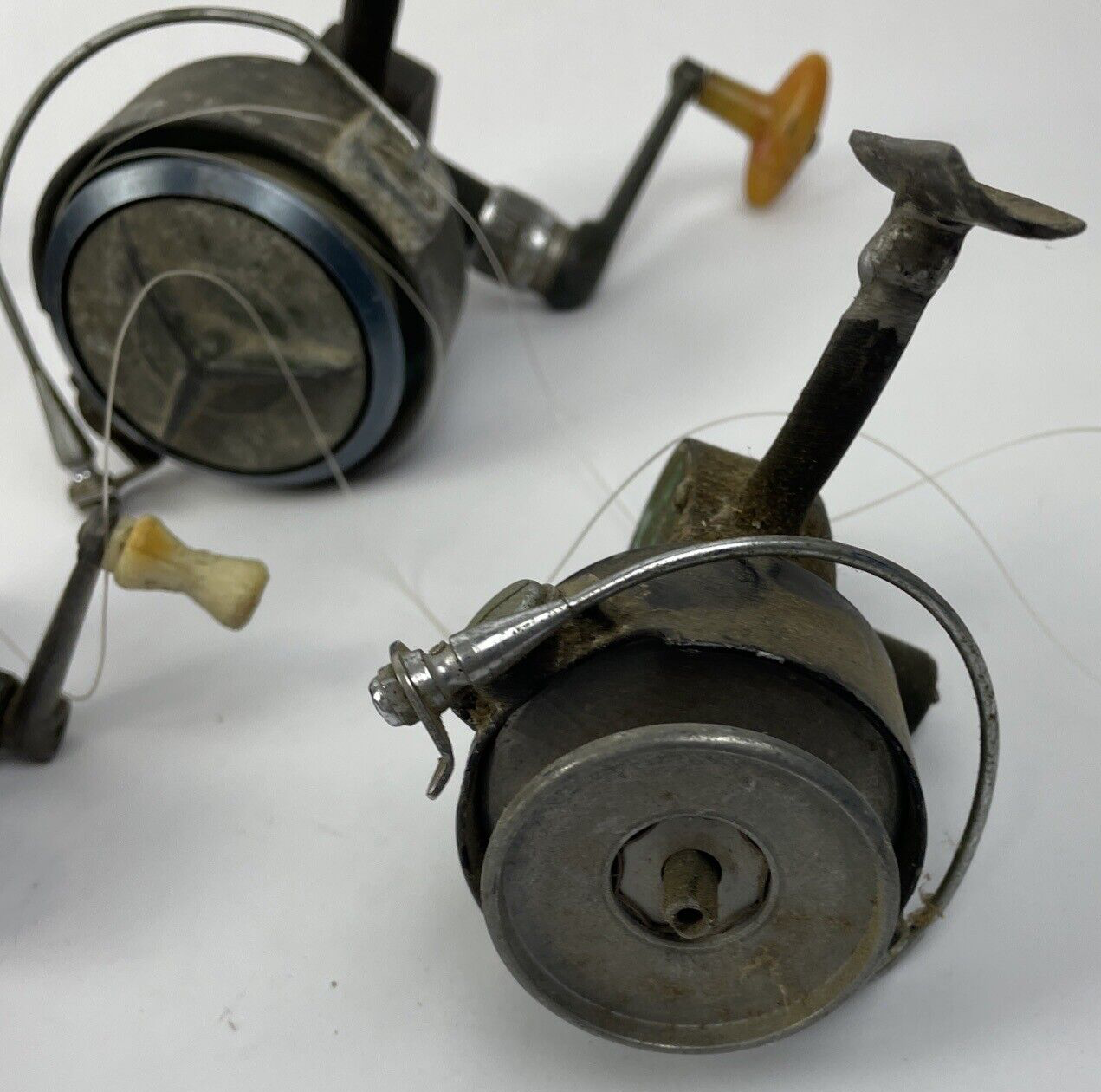 Vintage Spinning Reels - Lot of 7 x Langley SpinFlo Spinator Daiwa 7850 COMPAC95