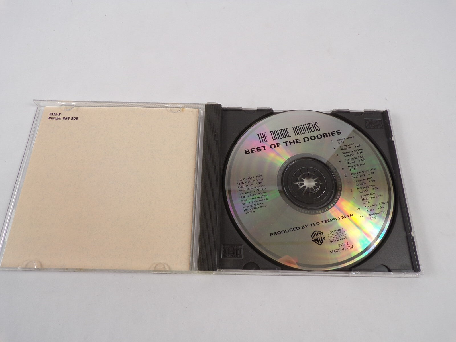 Best Of The Doobies China Grove Long Train Runnin Takin It To The Streets CD#27