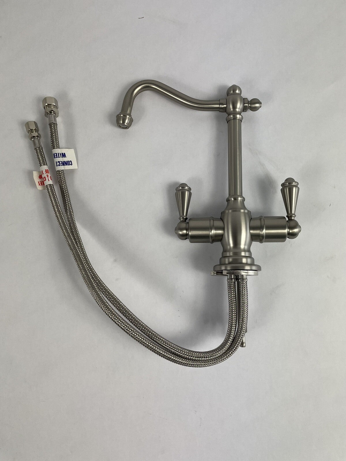 Mountain Plumbing MT1101-NL/BRN hot and cold water dispenser brushed nickel kitchen faucet