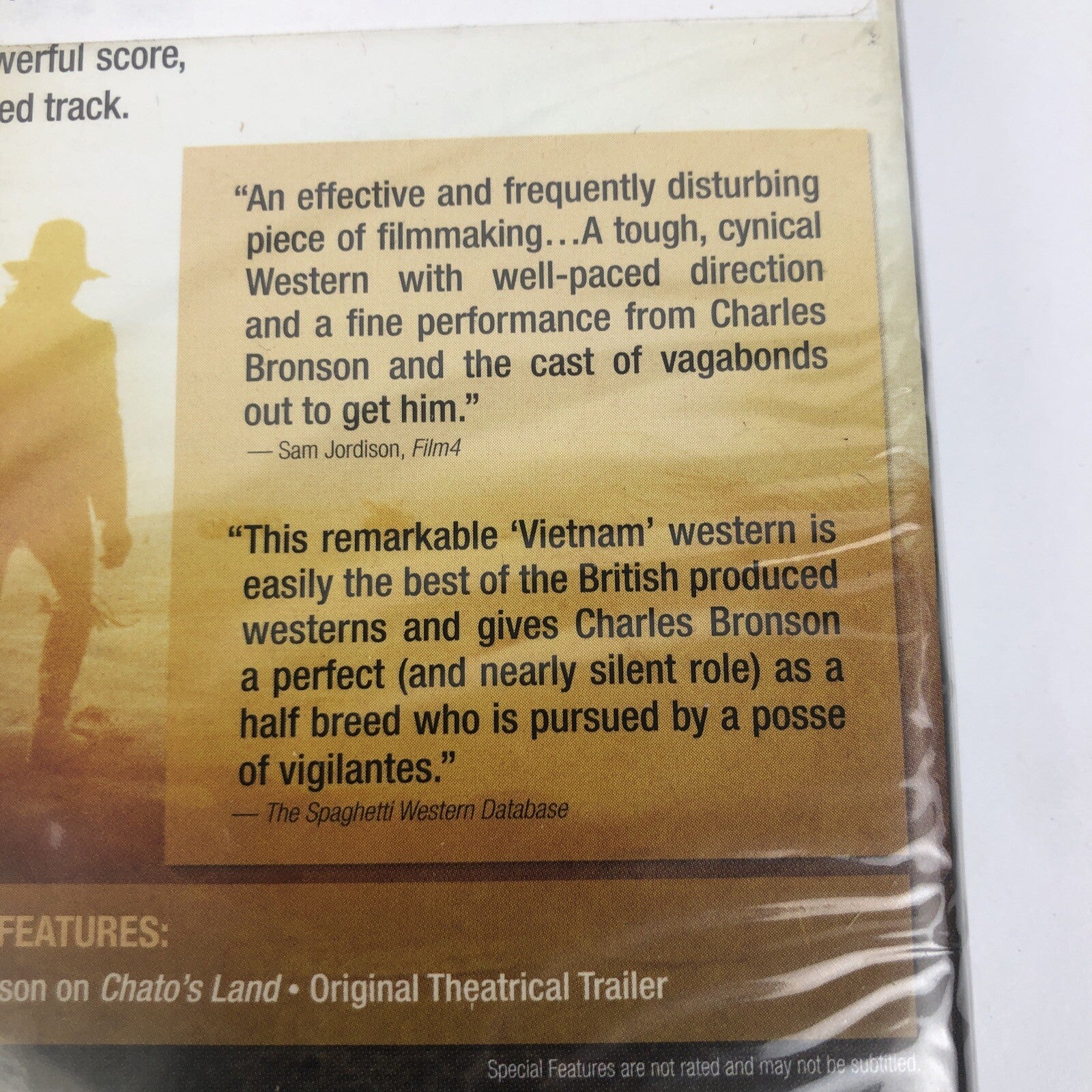 Chato's Land (1972) Blu-ray Twilight Time Limited Edition Charles Bronson OOP