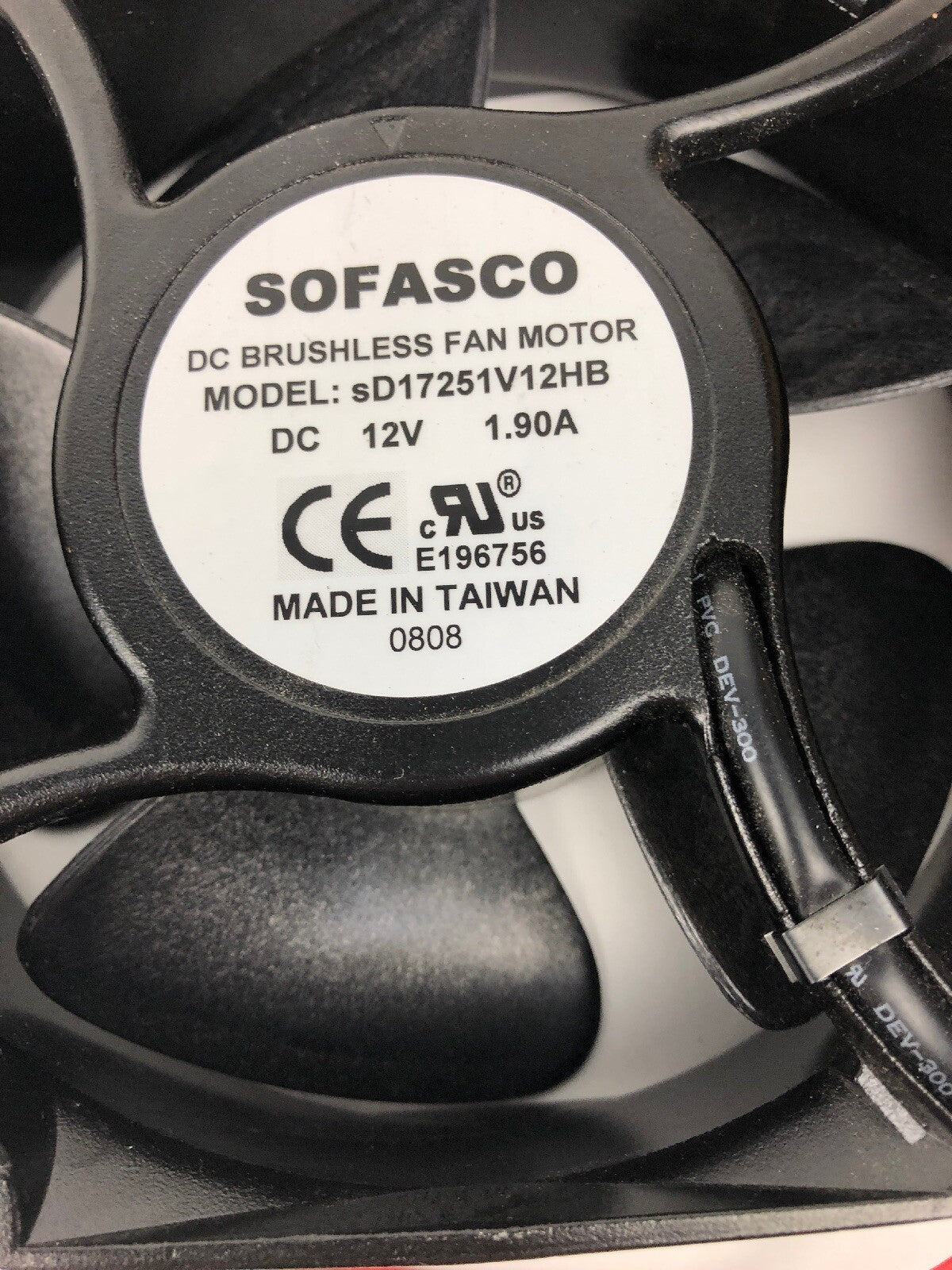 New Sofasco DC Brushless Fan Motor sD17251V12HB DC 12V 1.90A - FSTSHP