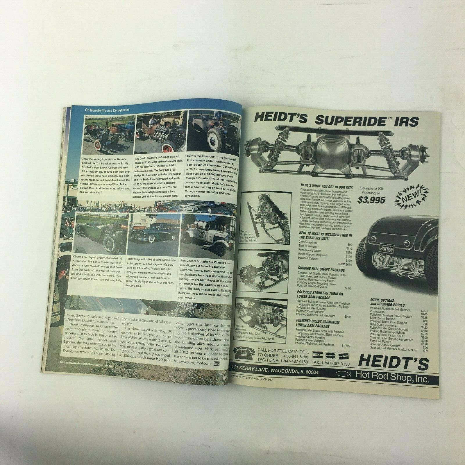 March 2002 Rod&Custom Magazine How to Get Vintage Power For Your Rod 29 Roadster