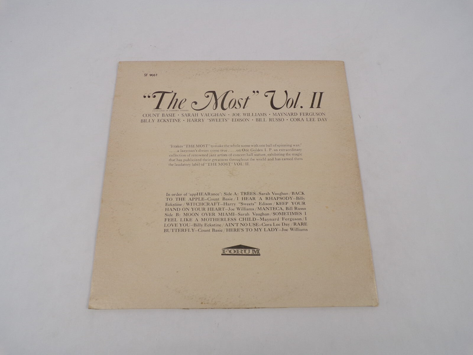 The Most Vol.2 Weeping Willow Witchcraft Sometimes I Feel Like Vinyl Record