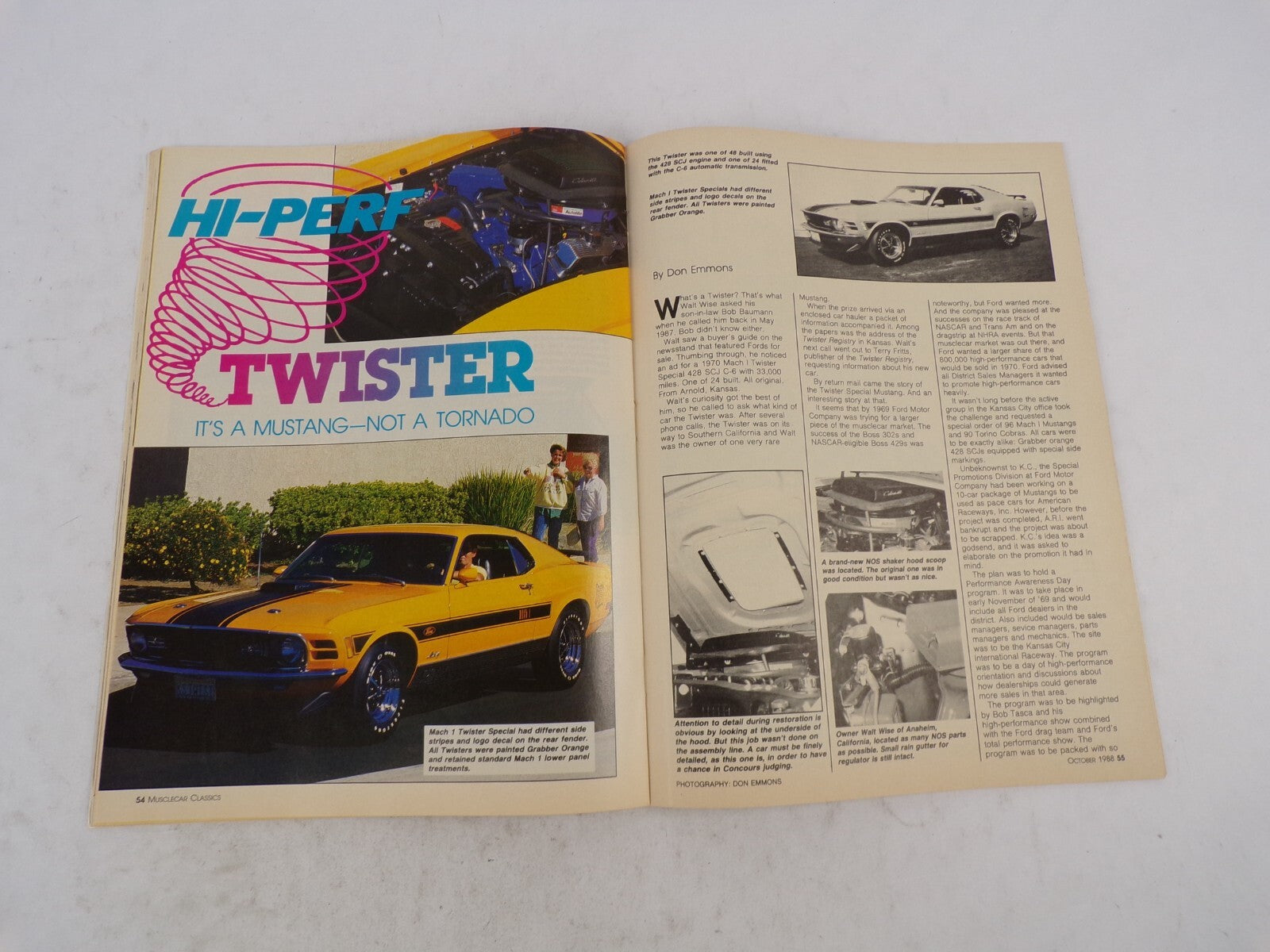 October 1998 Hot Rod Muscle Car Classics Extra America's All-Time Best Musclecar