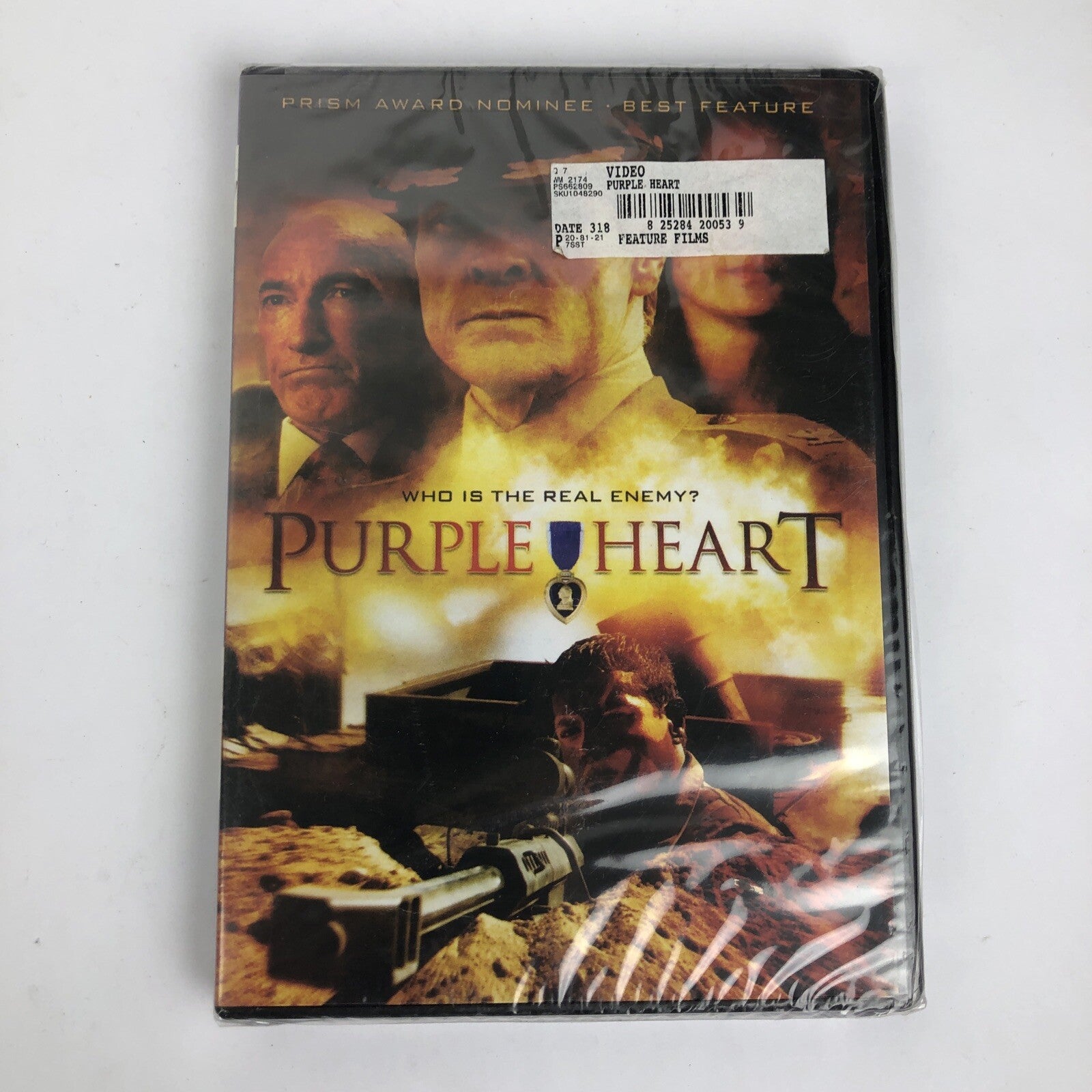 Purple Heart  DVD William Sadler, Demetrius Navarro, Mel Harris, Ed Lauter NEW