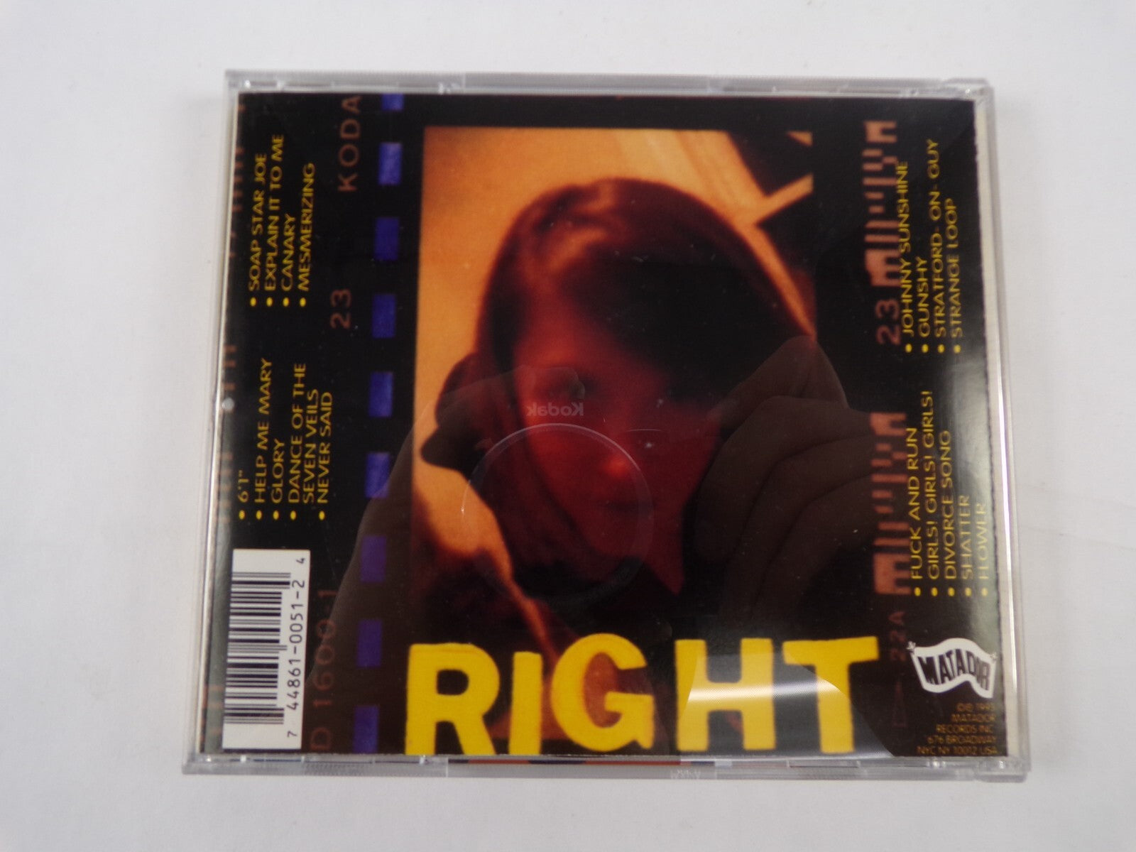 Liz Pair Exile In Guyville CD #18