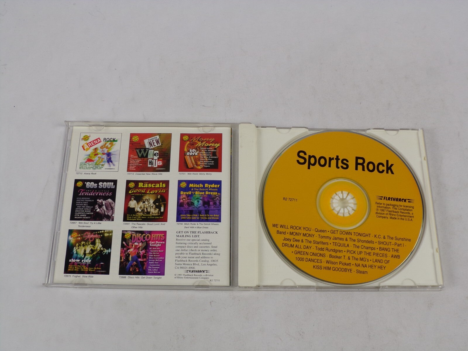 Sports Rock Queen AWB Steam The Champs K.C. & The Sunshine Band Tommy CD#53