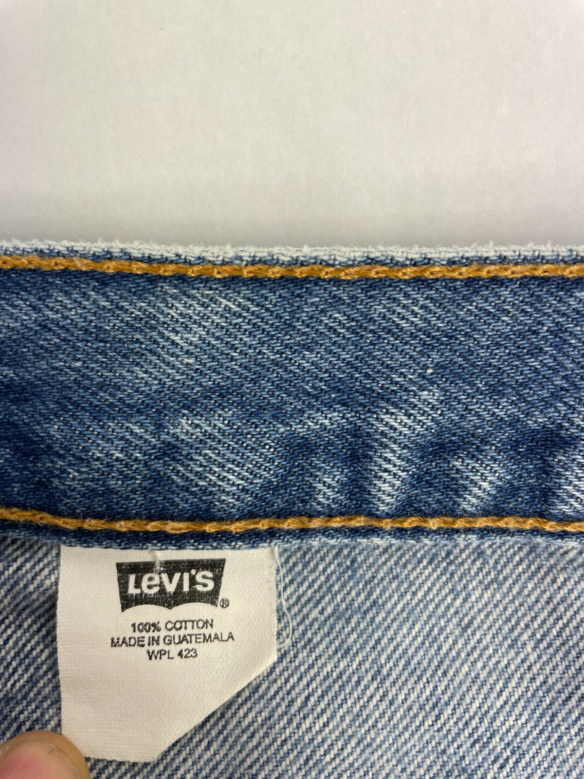 Levi's Men's Blue 501 Regular Fit Straight Leg Jeans Size W 36 L 36