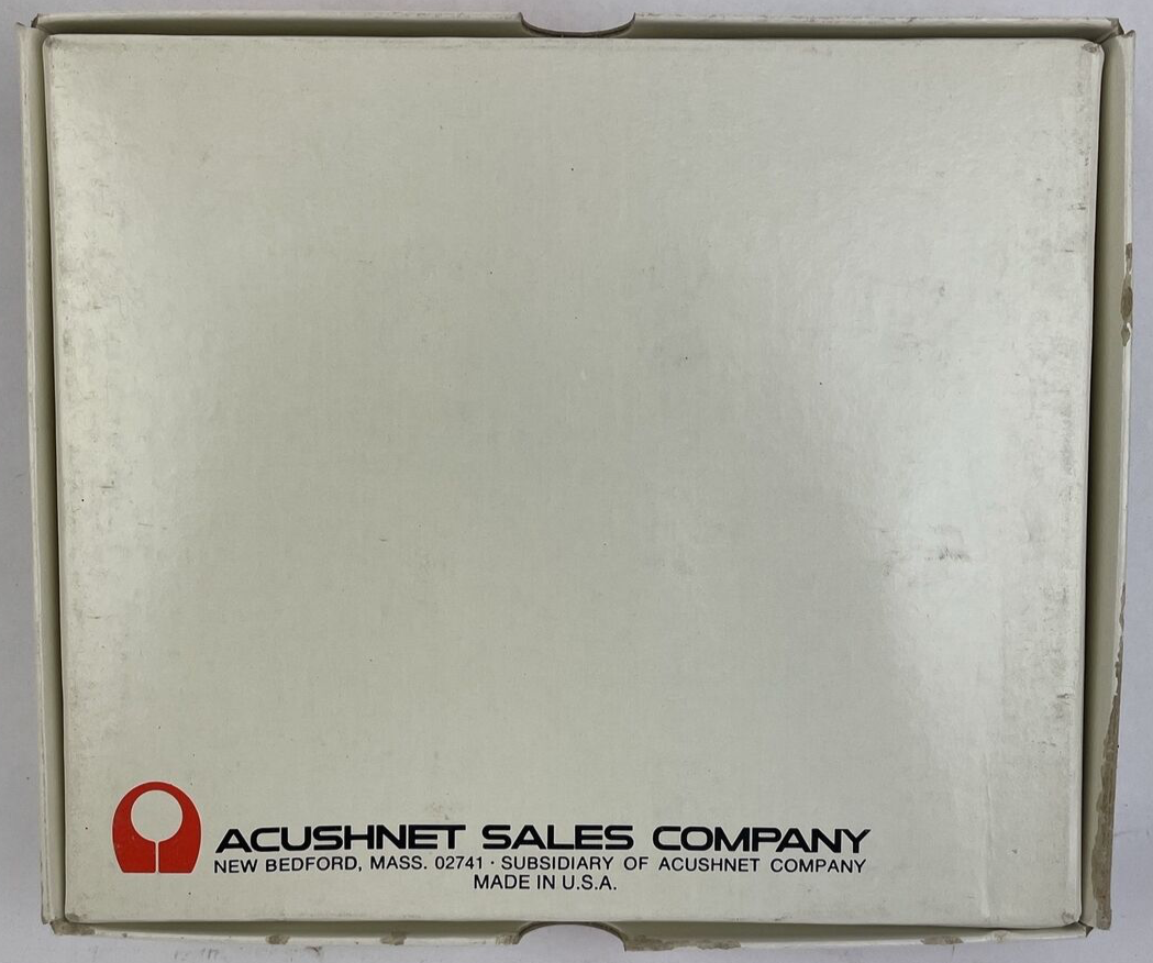 Vintage Titleist by Acushnet golf balls one dozen 12 ball set with original box collectible golf memorabilia display collection item
