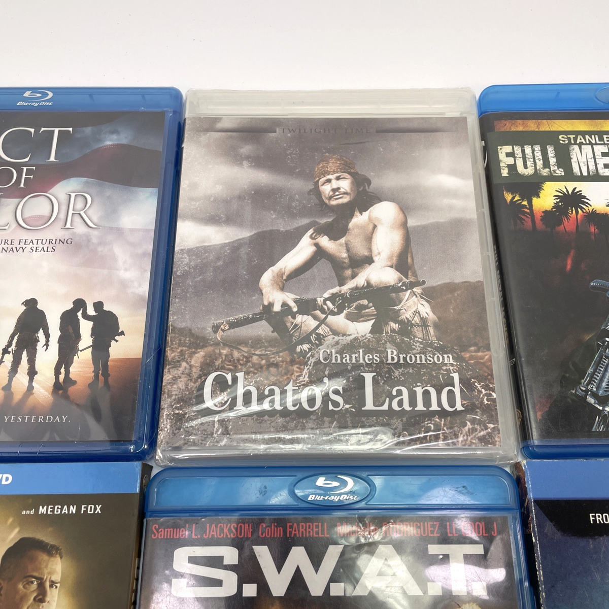 War Movies Blu-ray Lot (6) Act of Valor, Citizen Soldier, Battle of Jangsari +