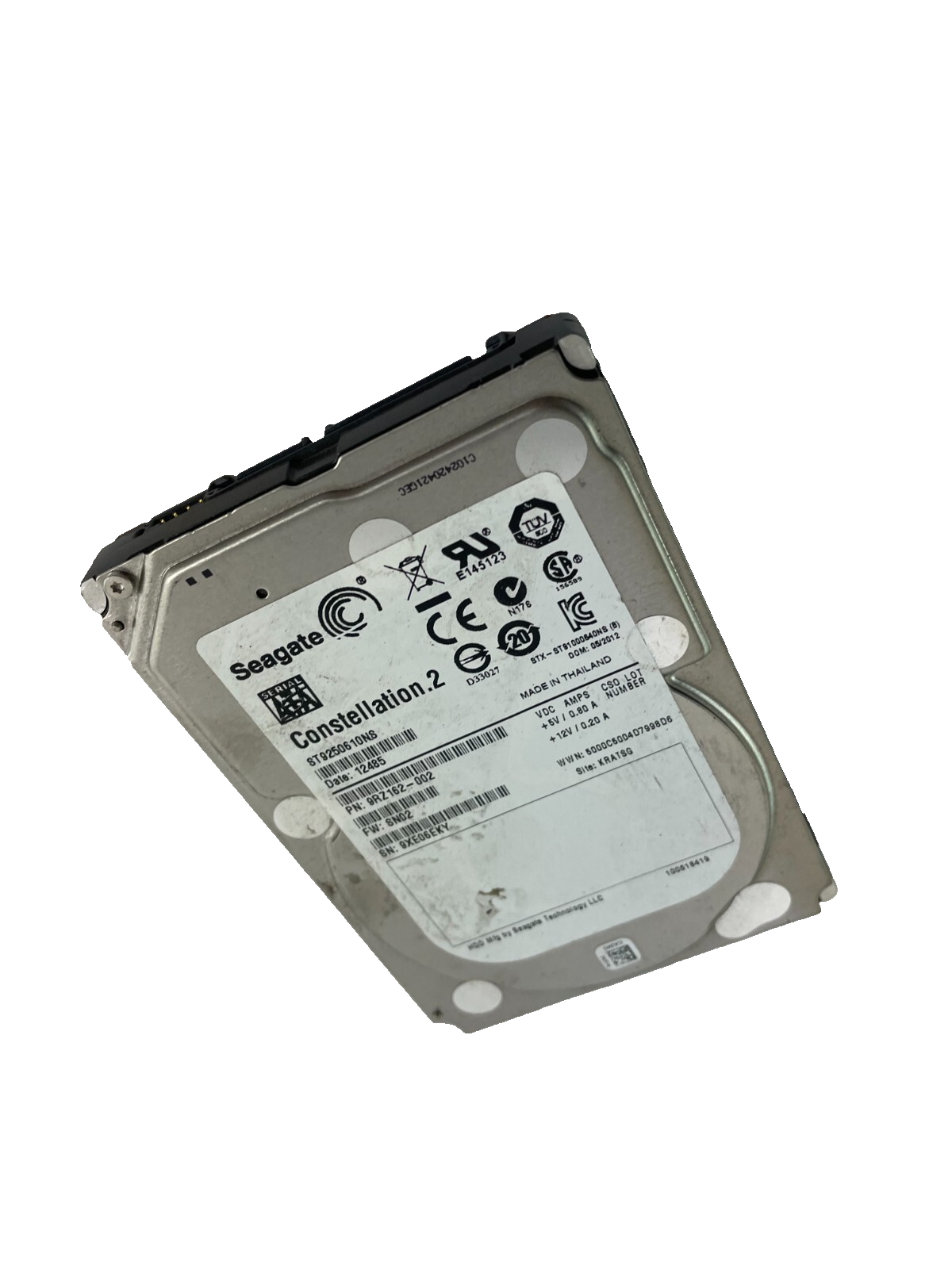 Seagate Constellation.2  Model ST9250610NS 250GB  SATA Hard Drive Cache 64 MB
