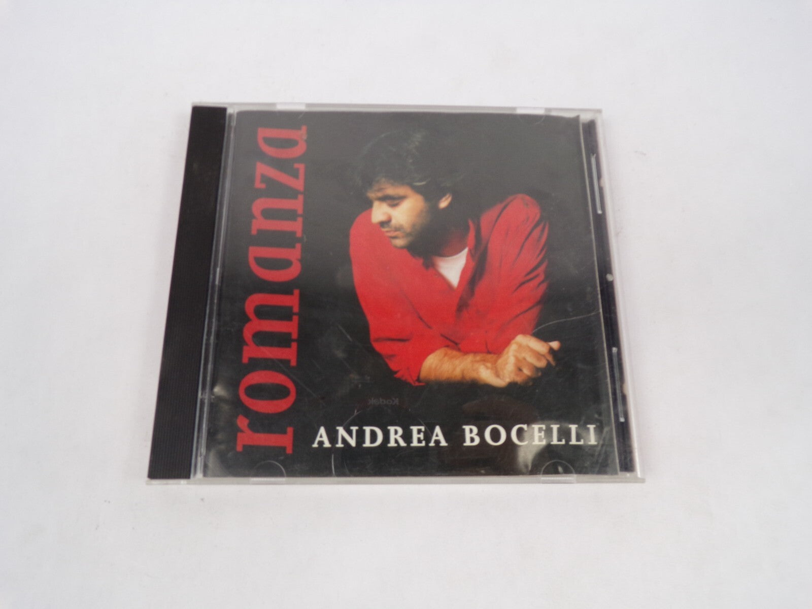 Romanza Andrea Bocelli Con Te Patiro Per Amore Le Tue Parole e Chiove CD#63