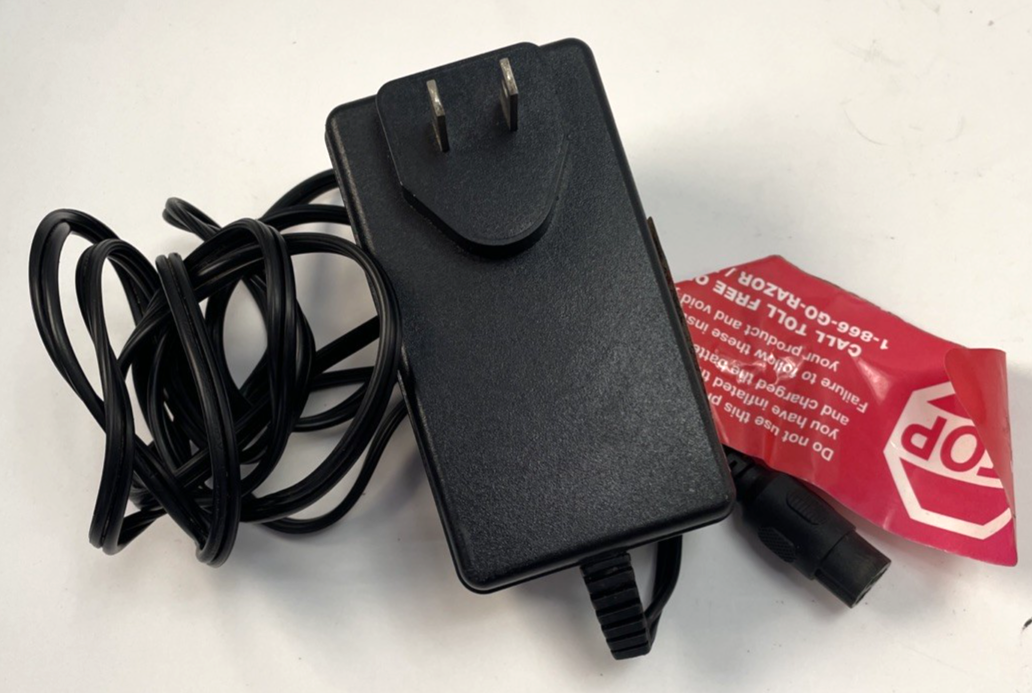 Hon-Kwang HK-AD-240U150-US  Power Supply RAZOR Battery Charger 24V 1.5A      A00