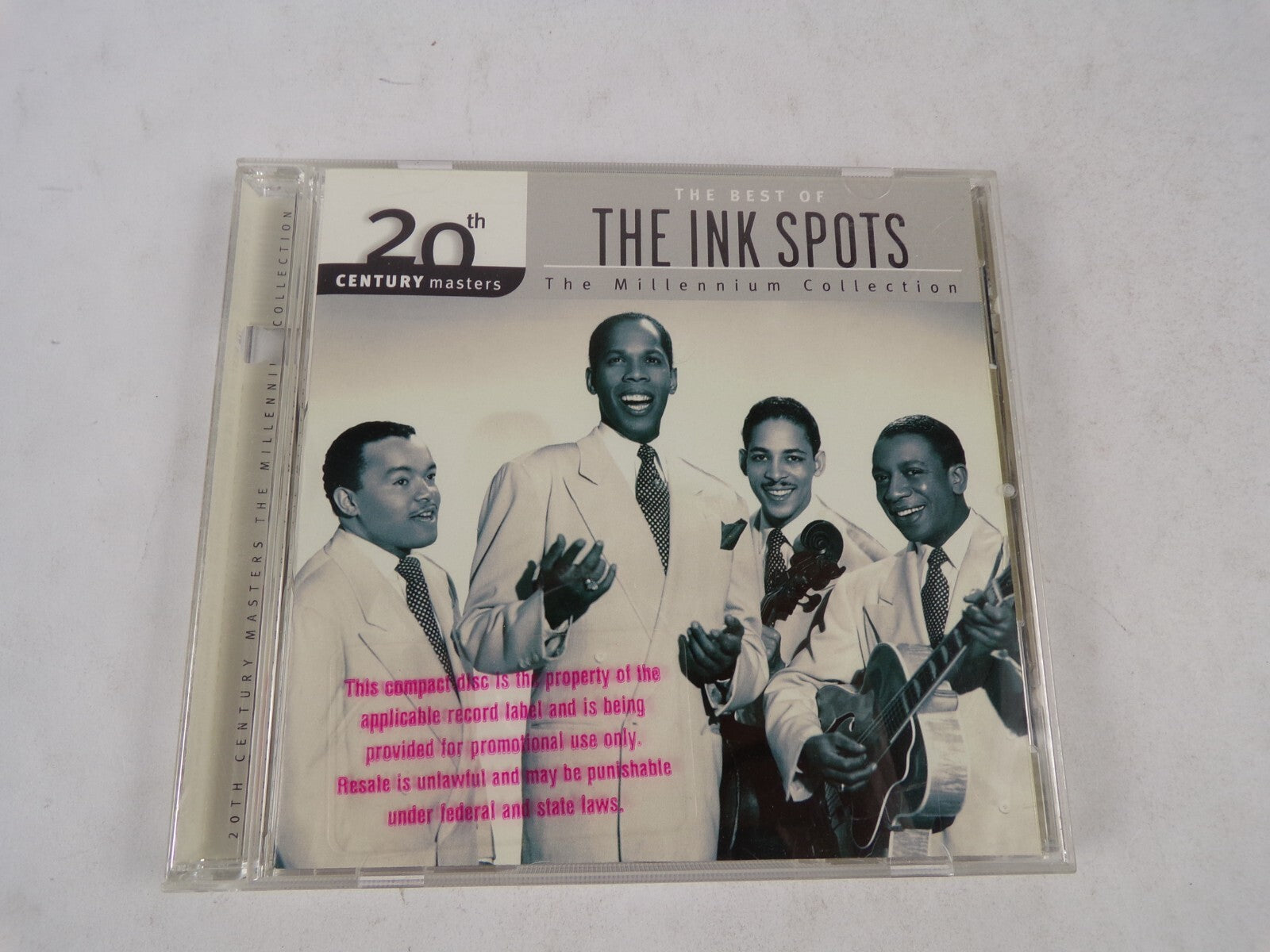The Best Of The Ink Spots Te Millennium Collection If I Didn't Care My CD#22
