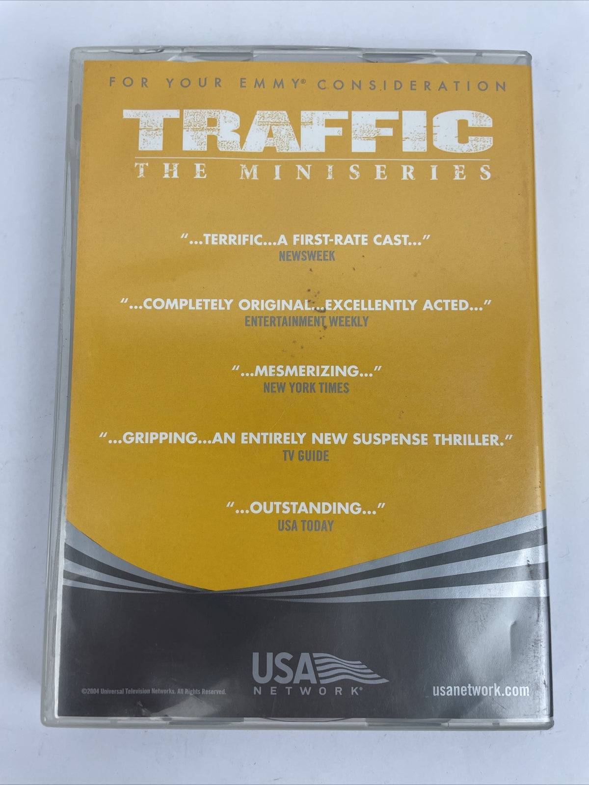 Traffic The Miniseries DVD 3 Disc Set Usa Network FYC Promo Screener Copy FYC