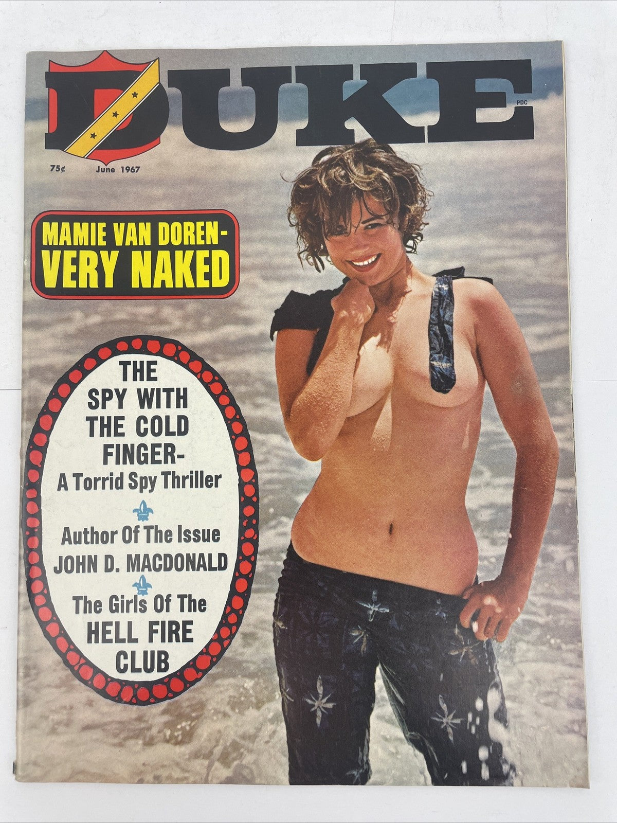 Duke Magazine Vol. 1 No. 2 June 1967 Mamie Van Doren The Girls Of The Hell Fire