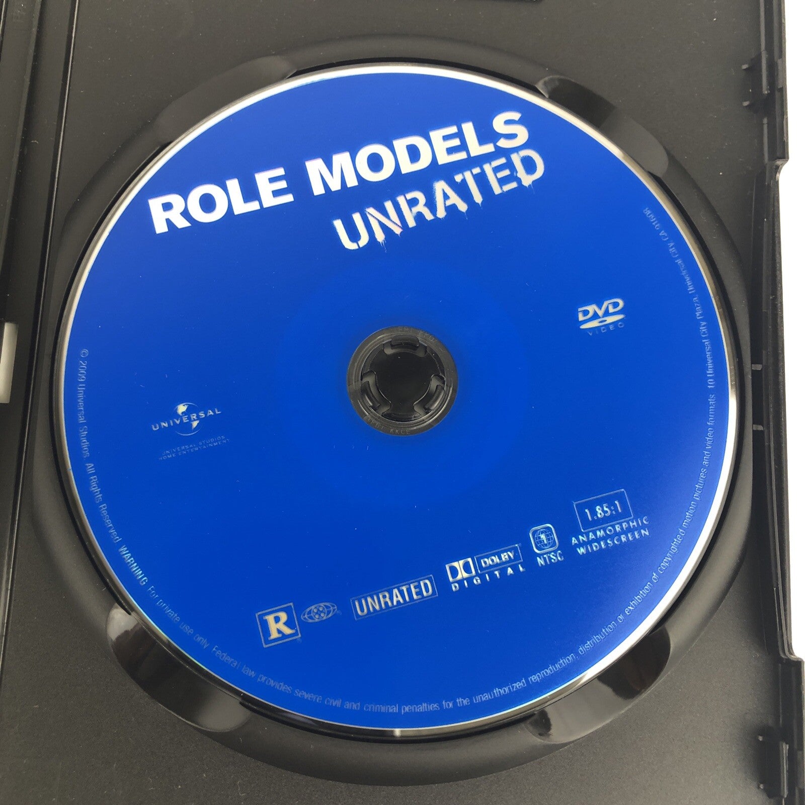 Role Models (DVD, 2008) 2 Versions Unrated & Theatrical Paul Rudd - Mint Disc