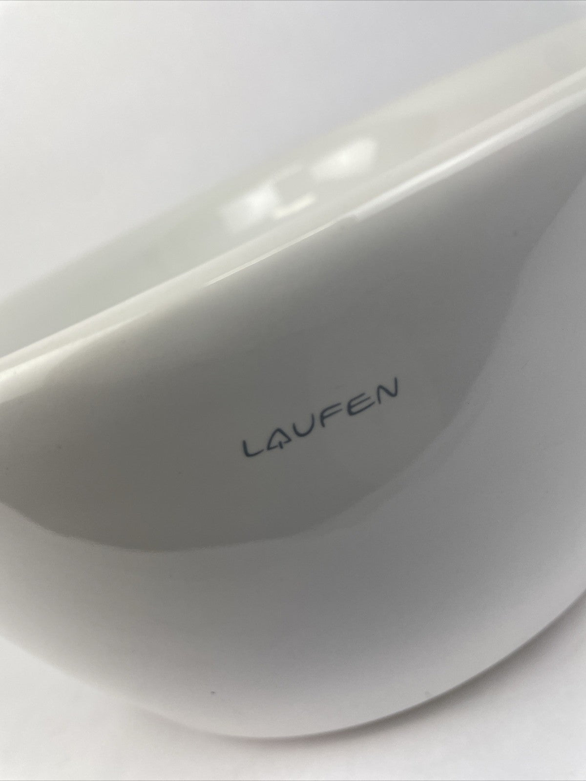 OEM LAUFEN Top Mount Bathroom Designer Sink Glossy White OD 20.25" 514mm
