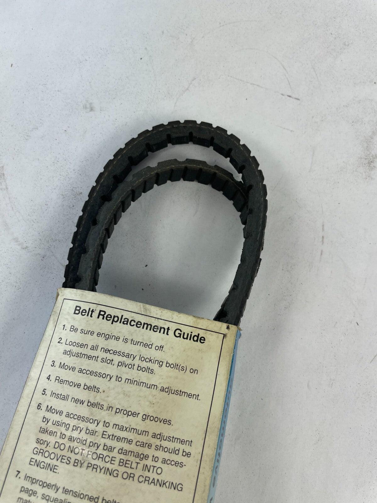Dayco Drive Rite 15560DR 11A1420 premium utility V-belt OEM replacement automotive drive belt.