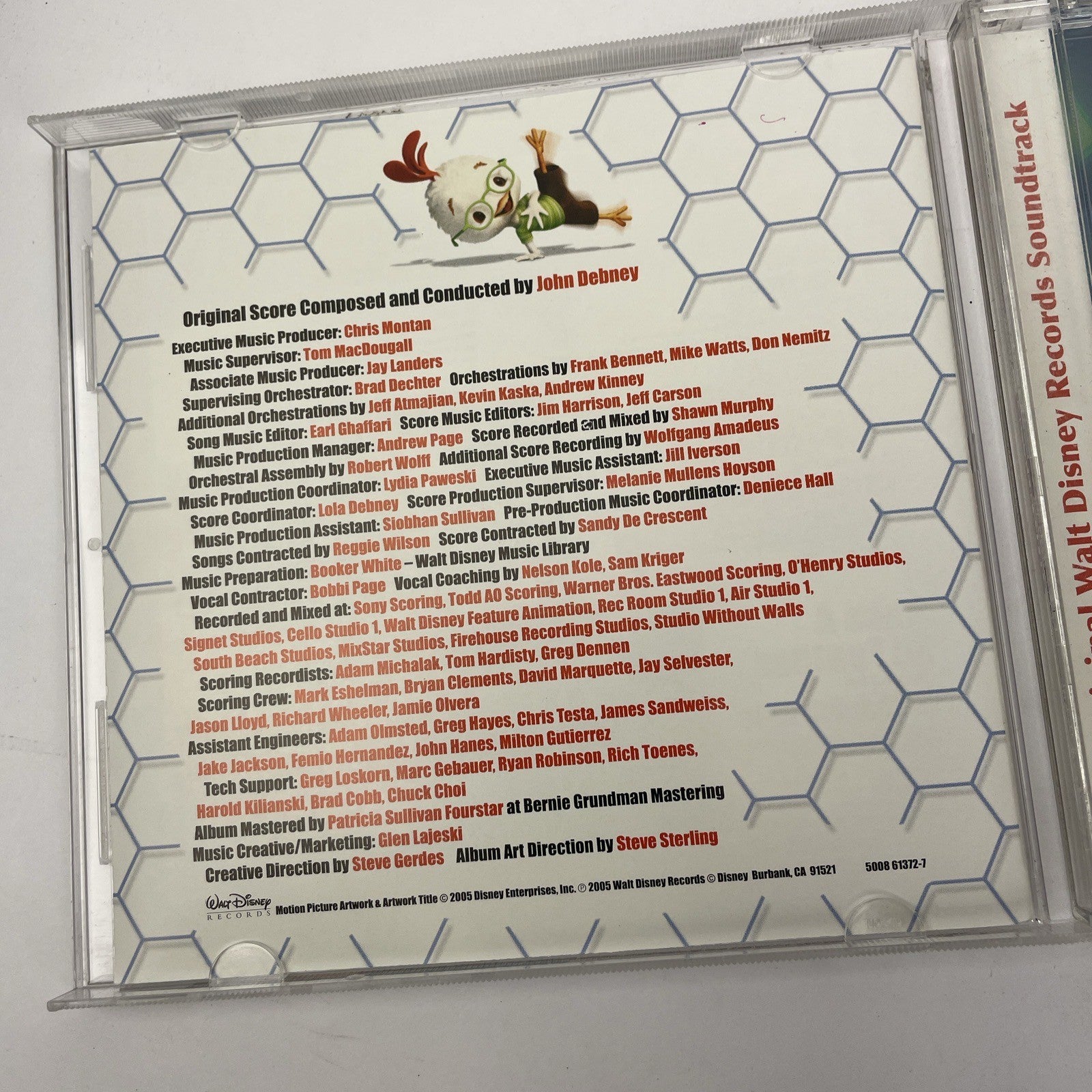 Chicken Little Soundtrack Audio CD 2005 Walt Disney Records R.E.M. Diana Ross #1