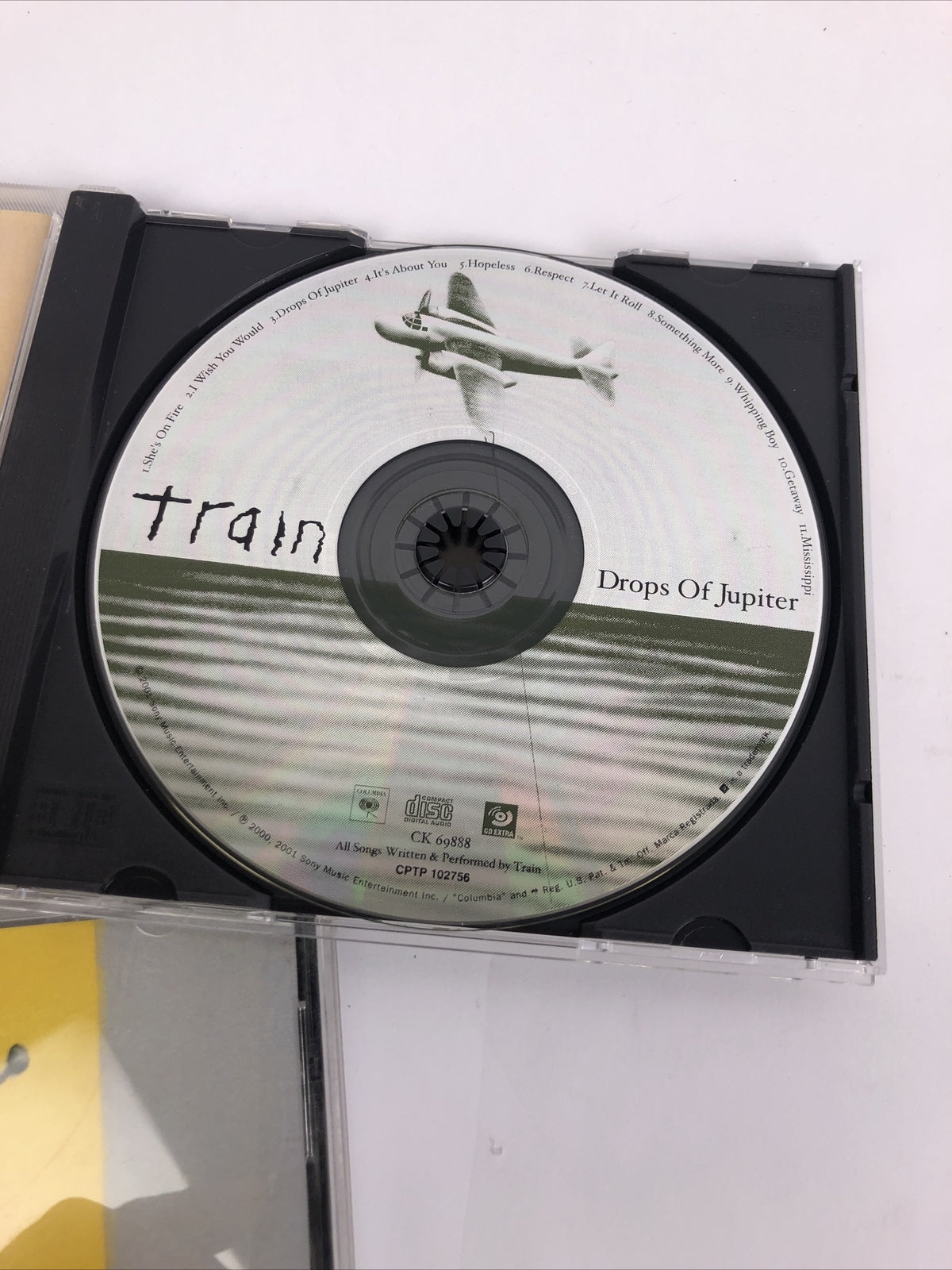 Lot 2 x Digital Audio CD's CD " Train " Self Titled, 98' Drops of Jupiter 01' #1