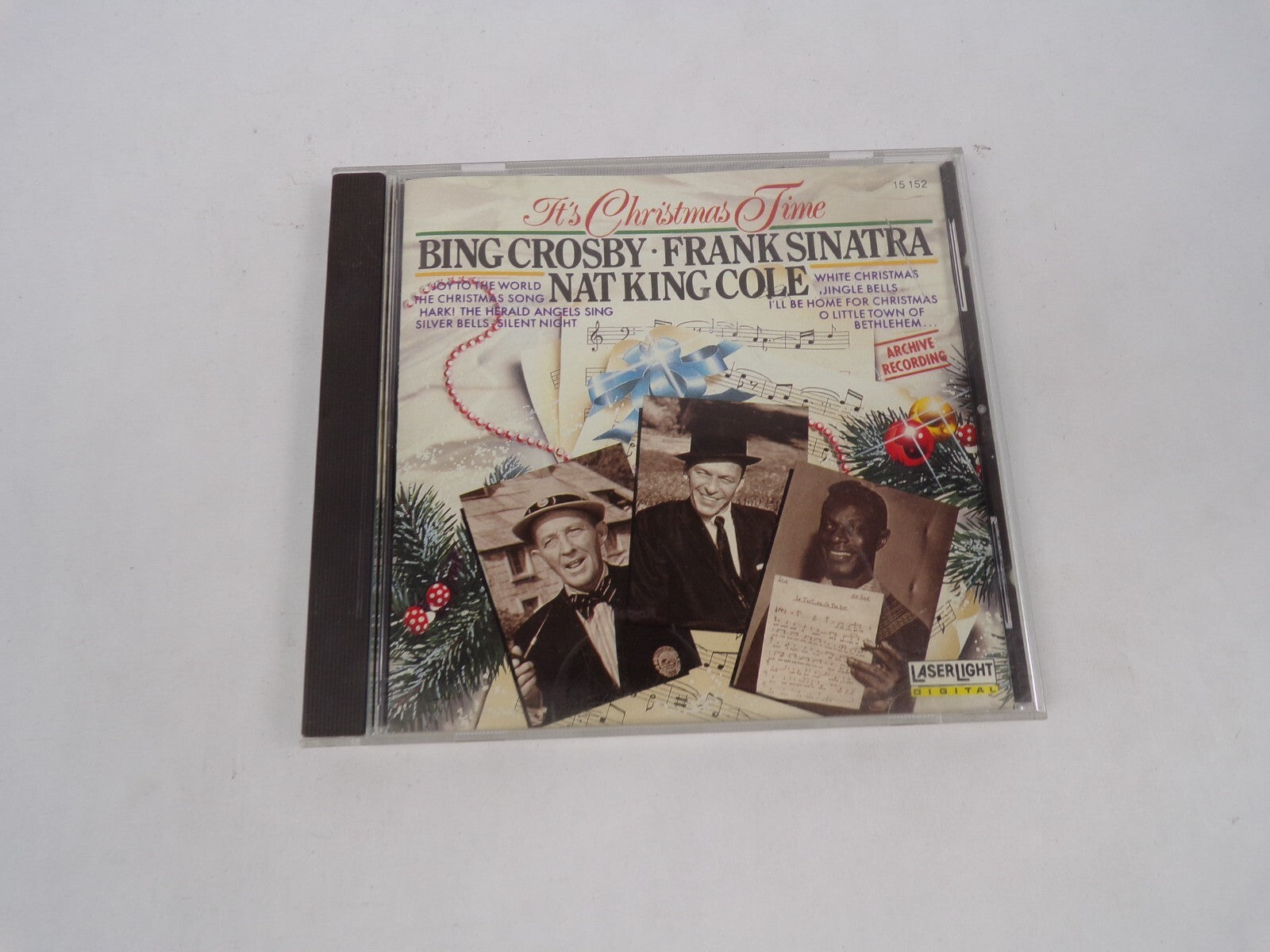 Its Christmas Time Bing Crosby Frank Sinatra Nat King Cole Silent Night CD#63