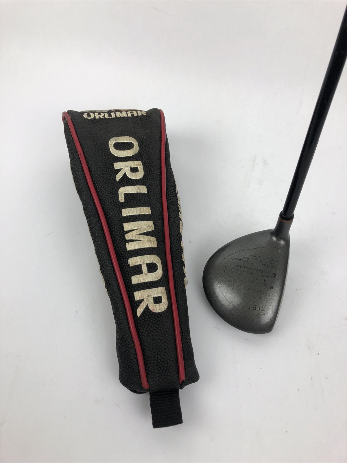Orlimar TriMetal maraging 3 wood 13 degree fairway firm graphite shaft headcover golf club