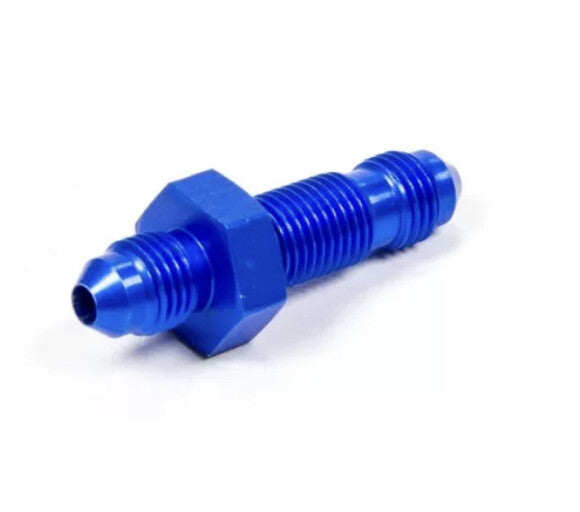 Aeroquip FCM2071 Fitting, Bulkhead, Straight, 4 AN Male to 4 AN Male Bulkhead