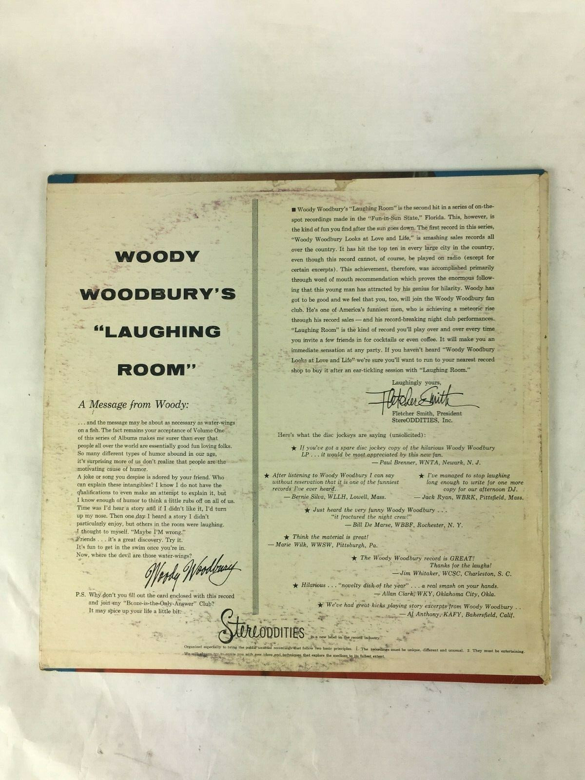Woody WoodBury's: Laughing Room