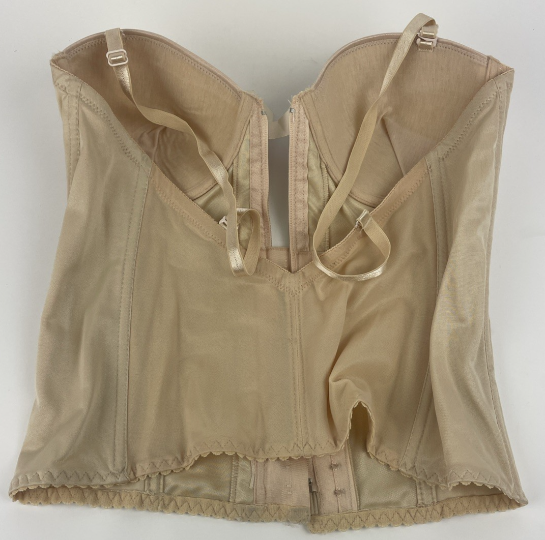 Star Excellent Colombian Shapewear Vest Waist Trainer Corset Cup Size 36 D Beige