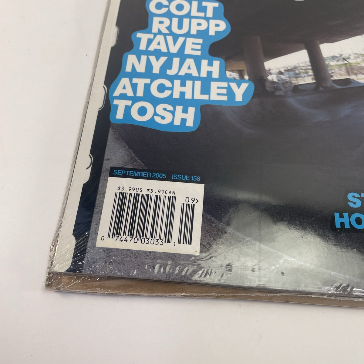 Slap Skateboard Magazine Sept 2005 Rising Sons Colt Rupp Tave Nyjah Atchley Tosh