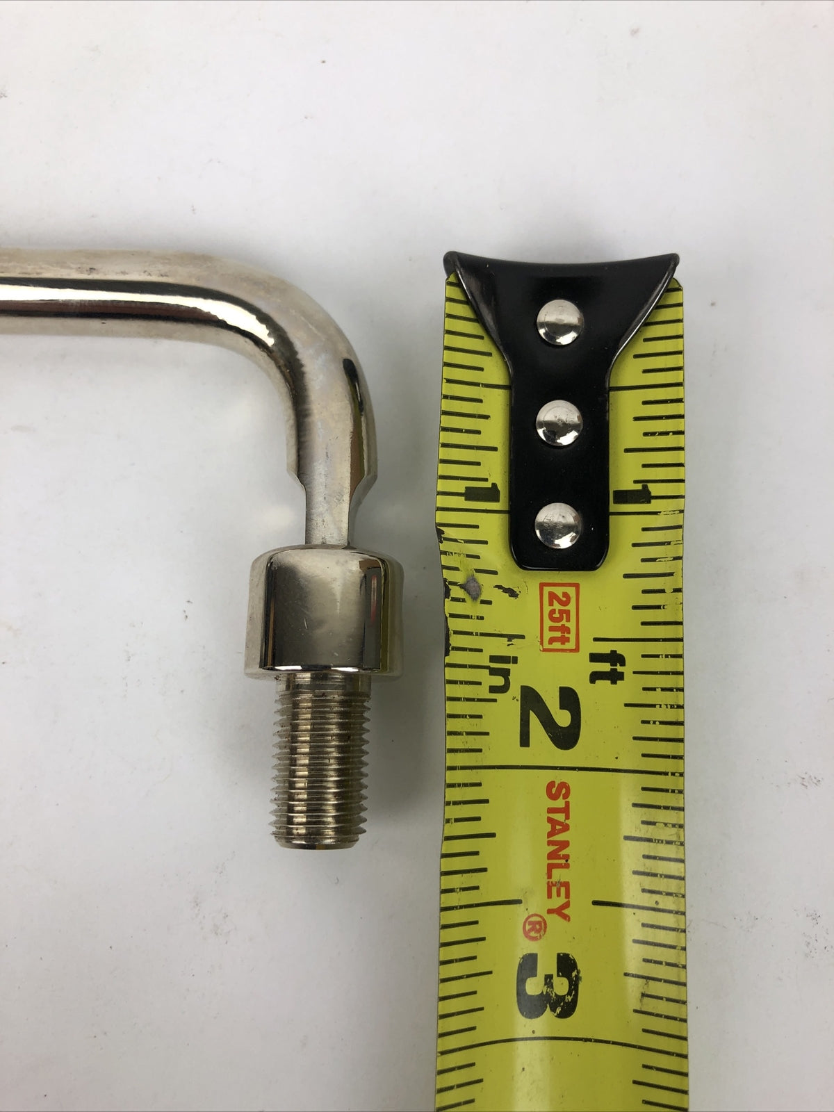 Midland Ross Stainless Steel Bow Shaped Folding Pull Handle Silver Tone USA Made