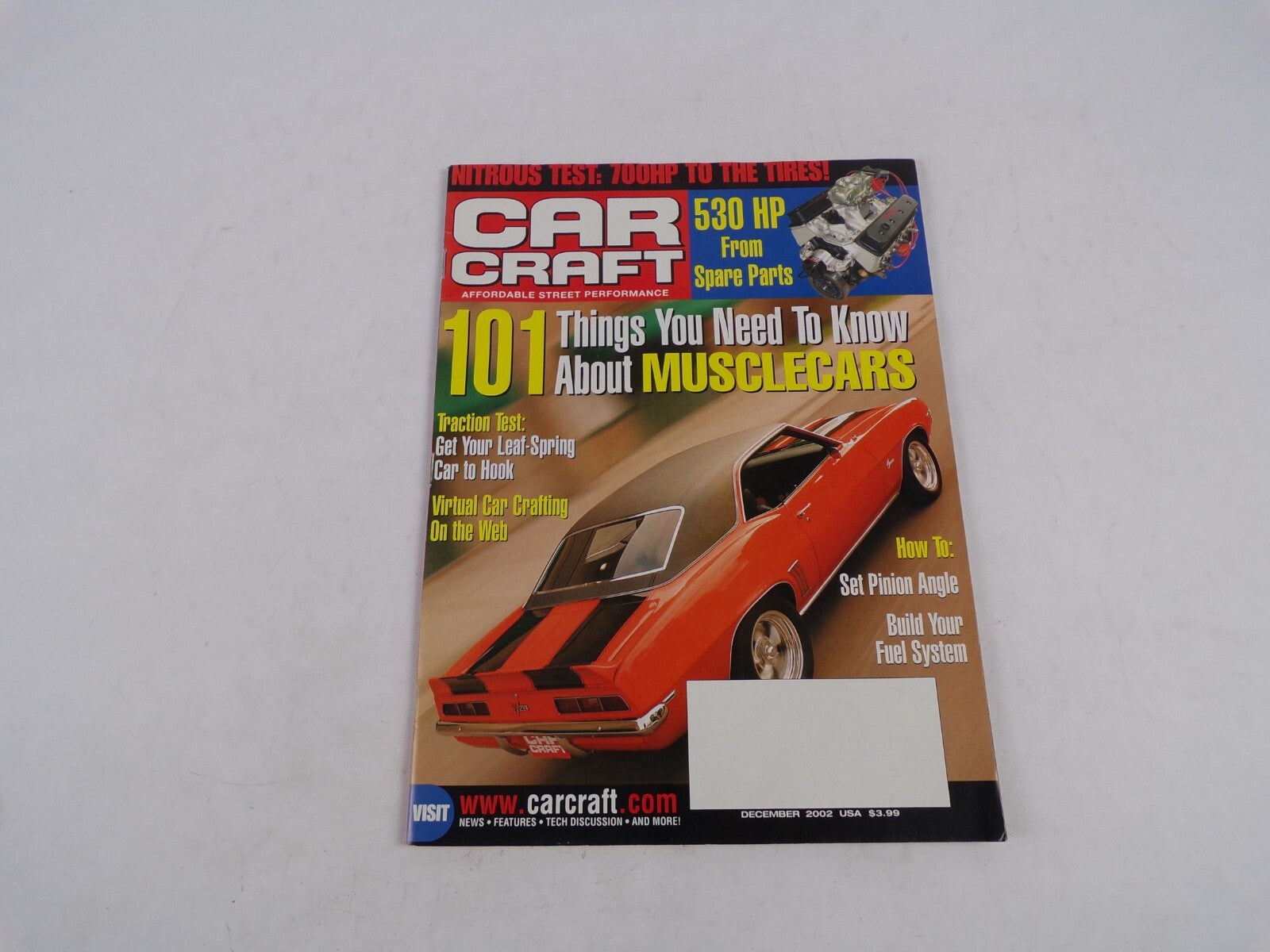 December 2002 Car Craft 101 Things You Need To Know About Musclecars