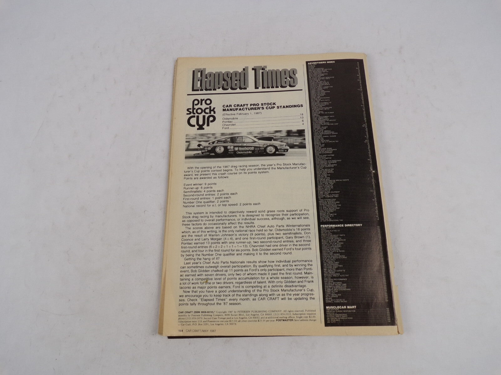 September 1985 Car Craft An American Tradition Cragar's New Wheel Line-Up Is