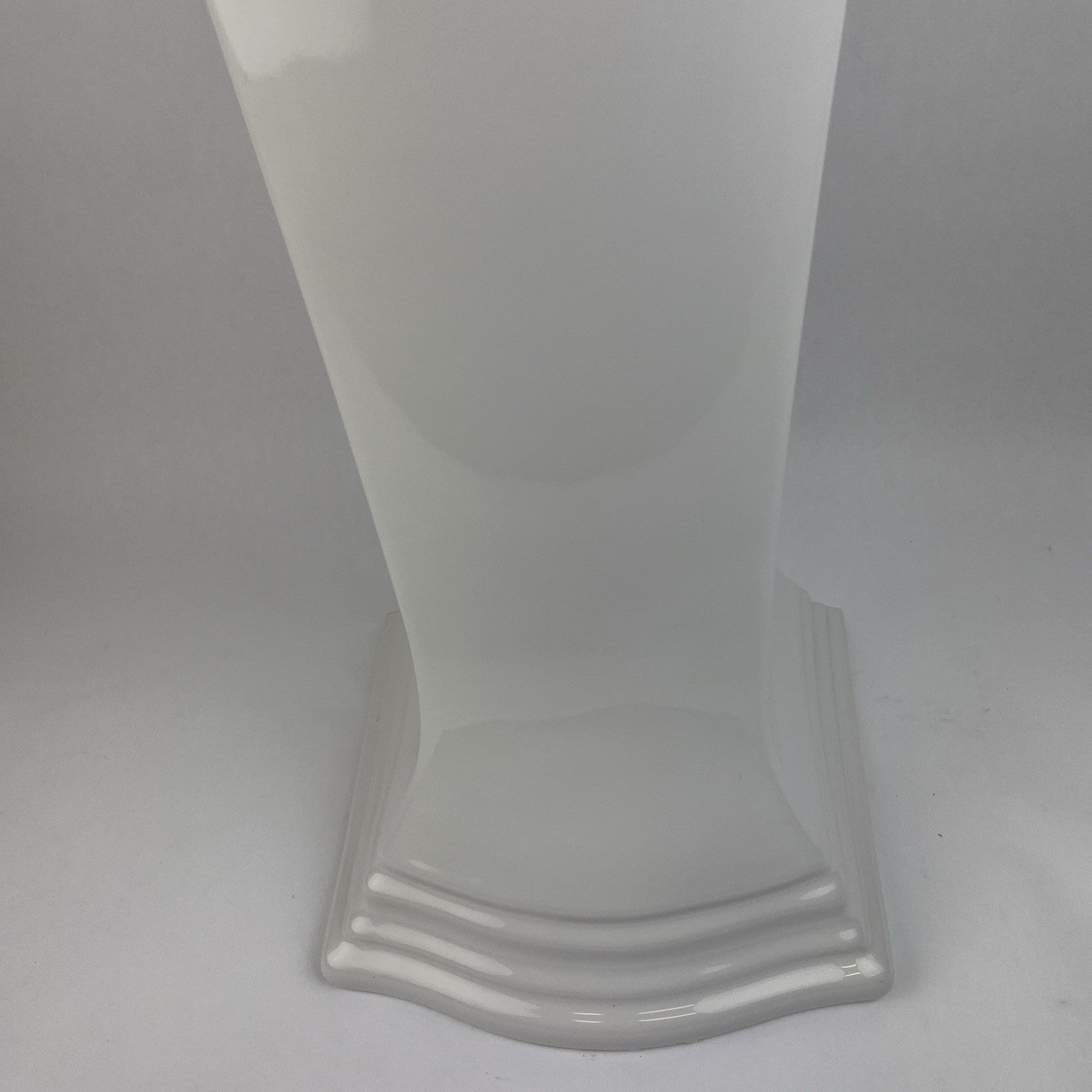 The Imperial Bathroom Co. Chateau White Ceramic Pedestal Sink Pedastal Base ONLY