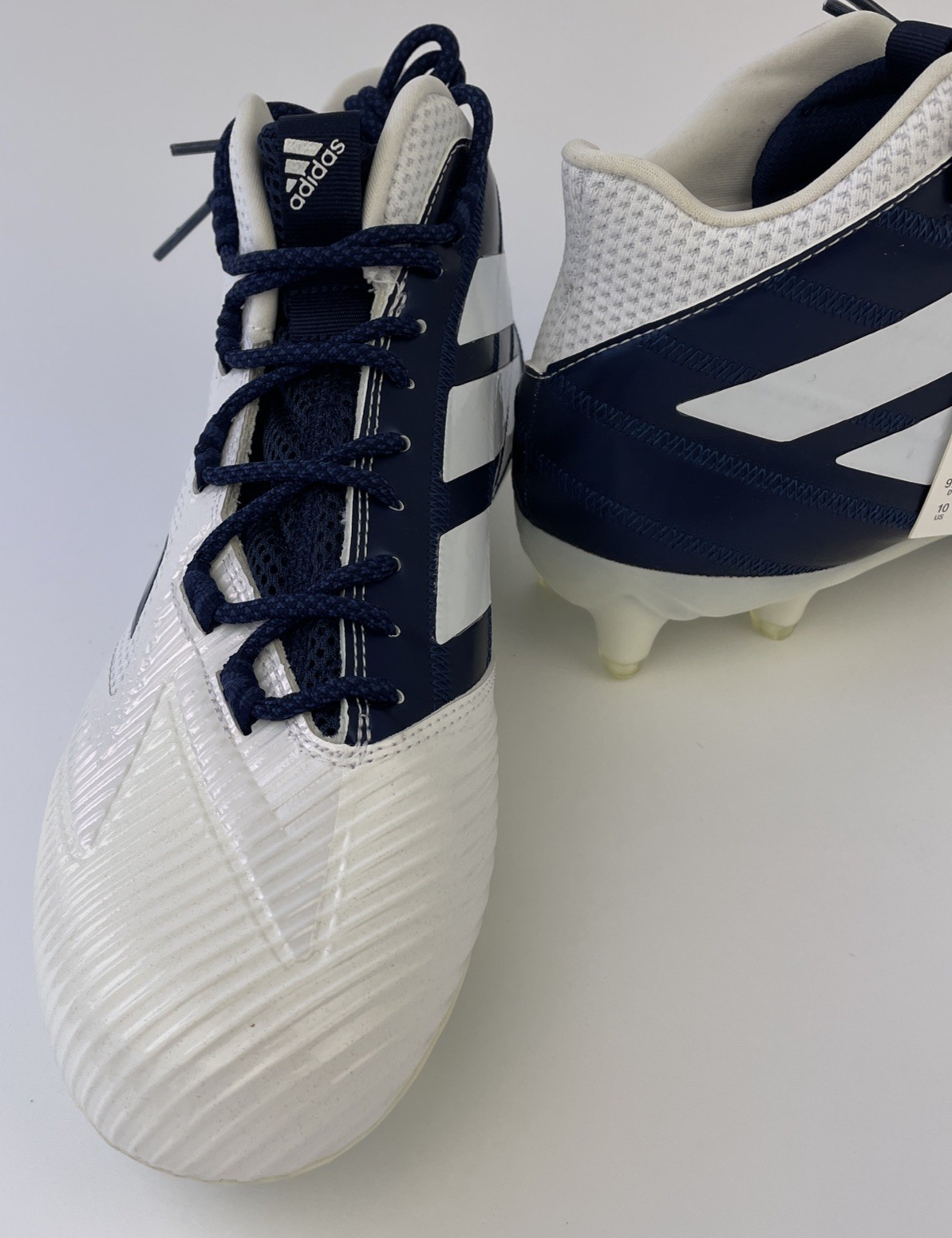 Adidas Freak x Carbon Mid Football Cleats Mens sz 10 F97431 Lacrosse White Blue