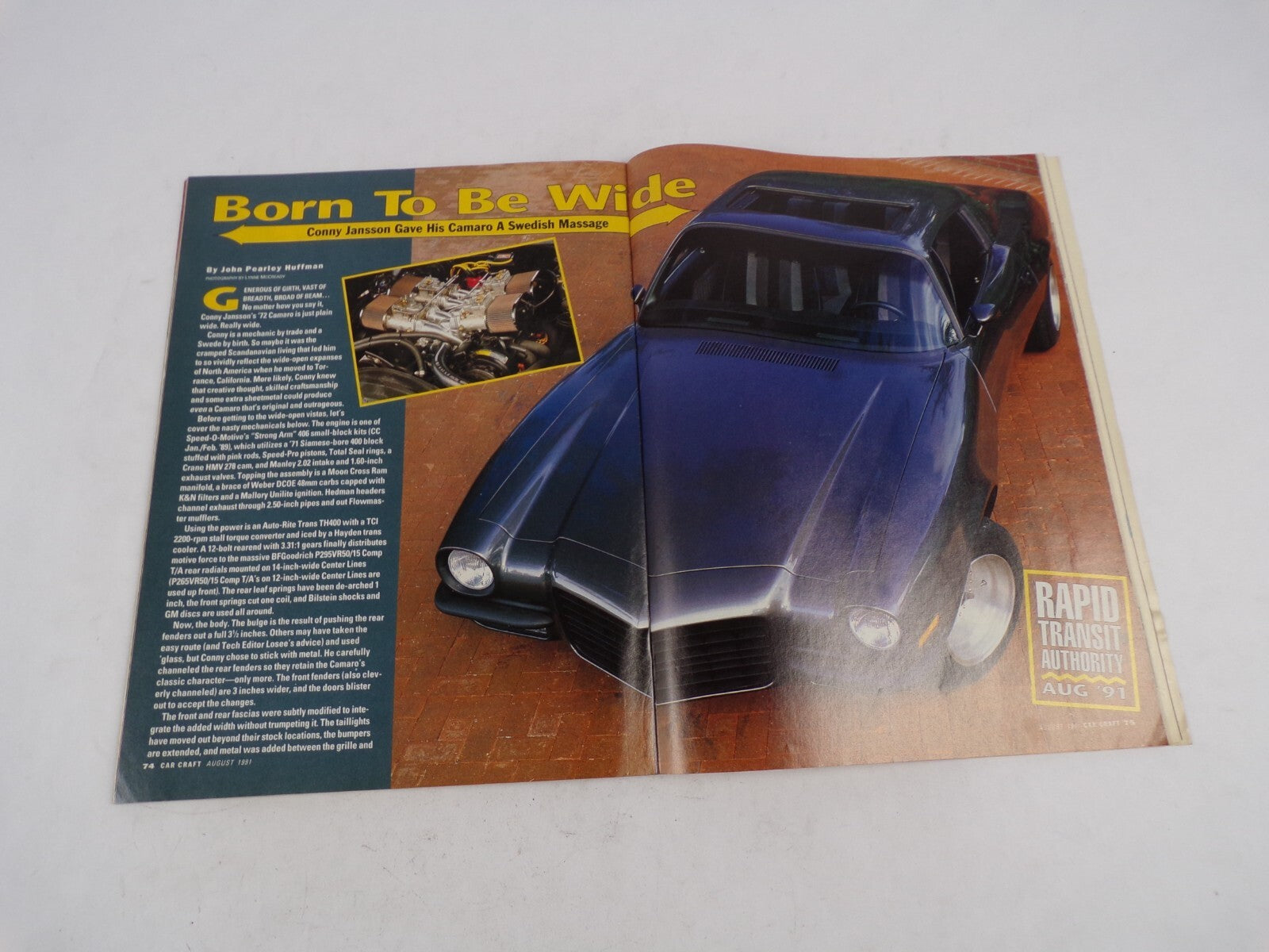 August 1991 Car Craft Street & Strip Performance Secrets! ZR-1 Killer? 350! SLP