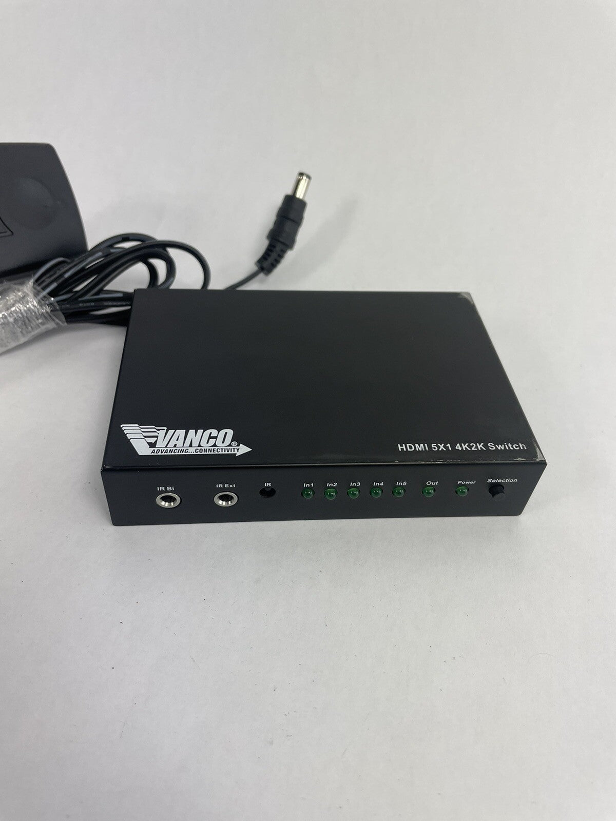 Vanco 280710 5-Port HDMI Switch 5x1 Switcher Selector 4K 1080P