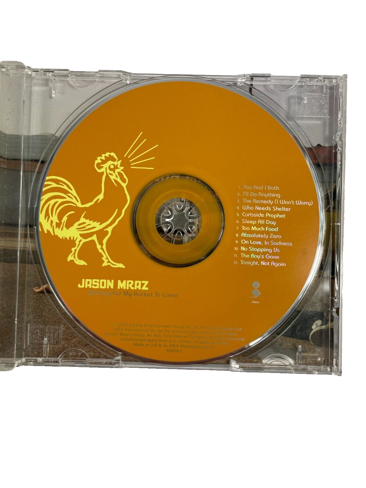 Jason Mraz Waiting For My Rocket To Come You And I Both I'll Do Anything #M-N-O