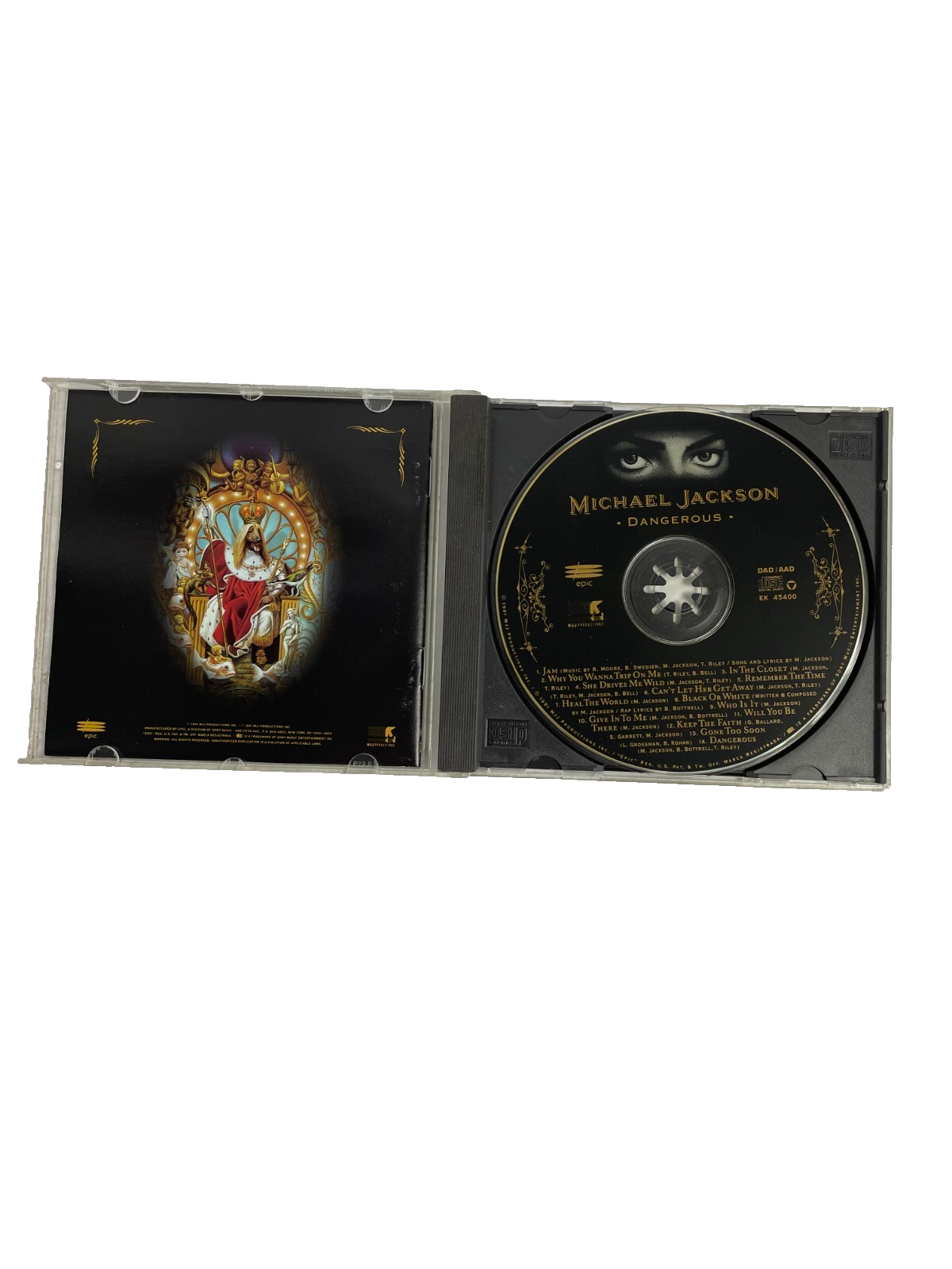 Michael Jackson – Dangerous She Drives Me Wild Can't Let Her Get Away CD#29