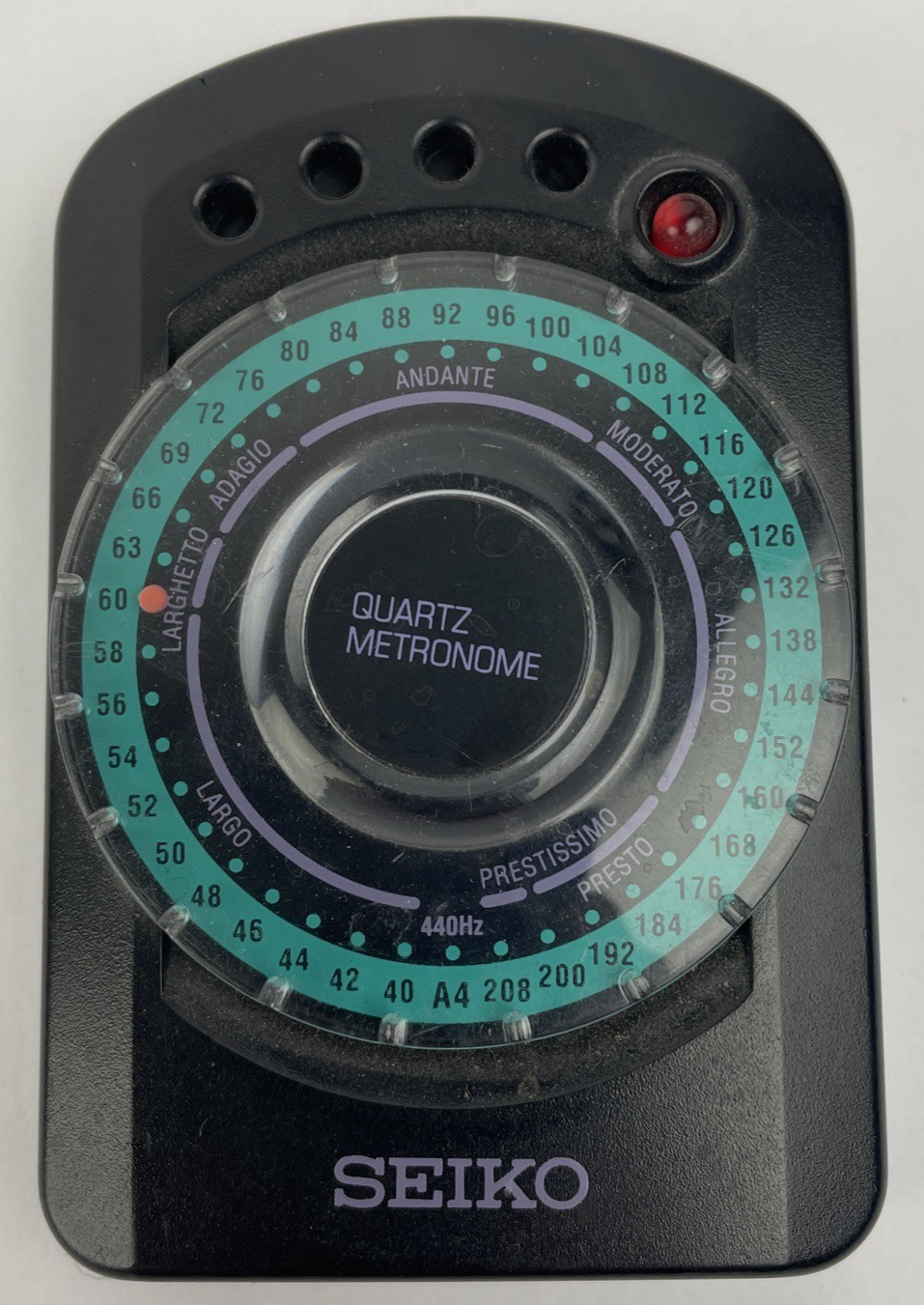 Vintage Seiko Quartz Metronome Model SQ44  Tested & Working