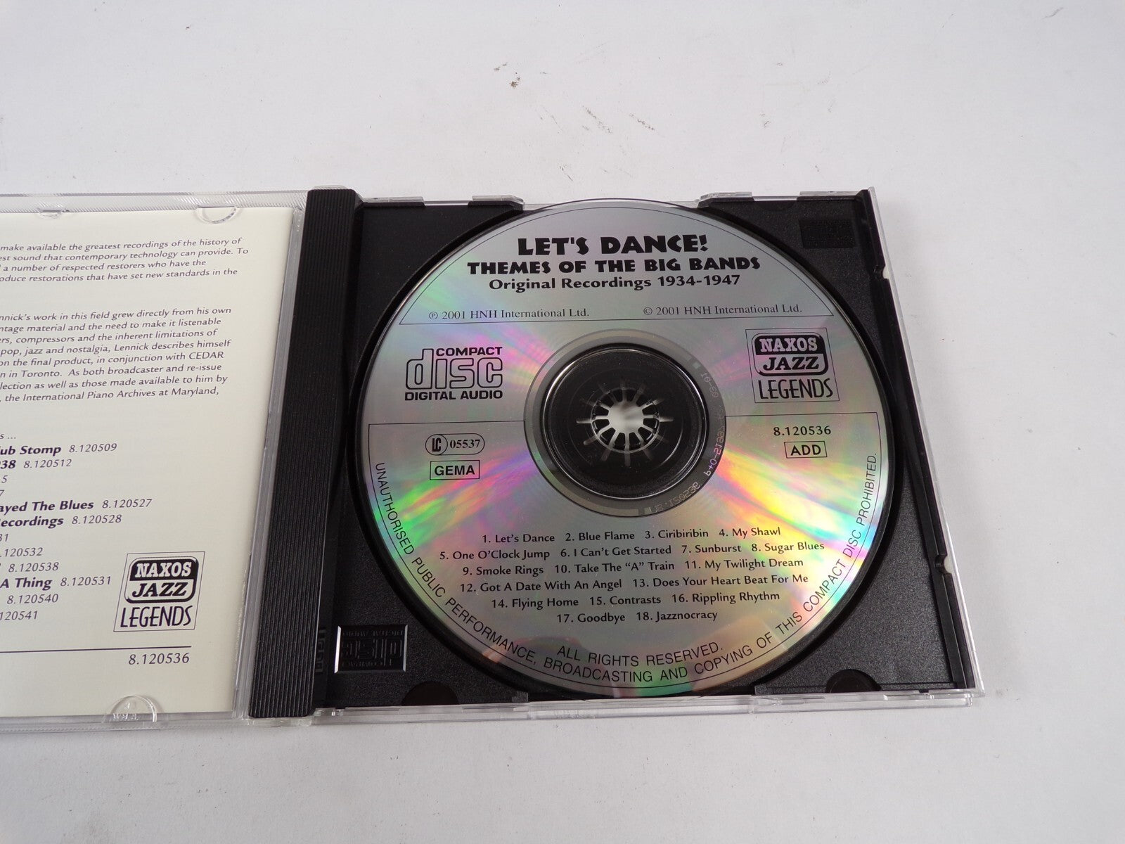 Let's Dance! Themes Of The Big Bands.1934-1947 Benny Goodman Harry James CD#39