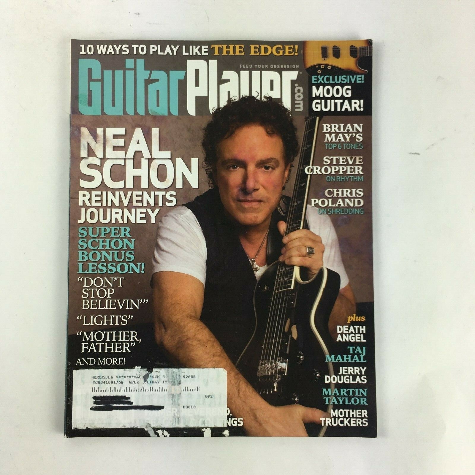 Guitar Player Magazine Neal Schon Steve Cropper Chris Poland Jerry Douglas Brian