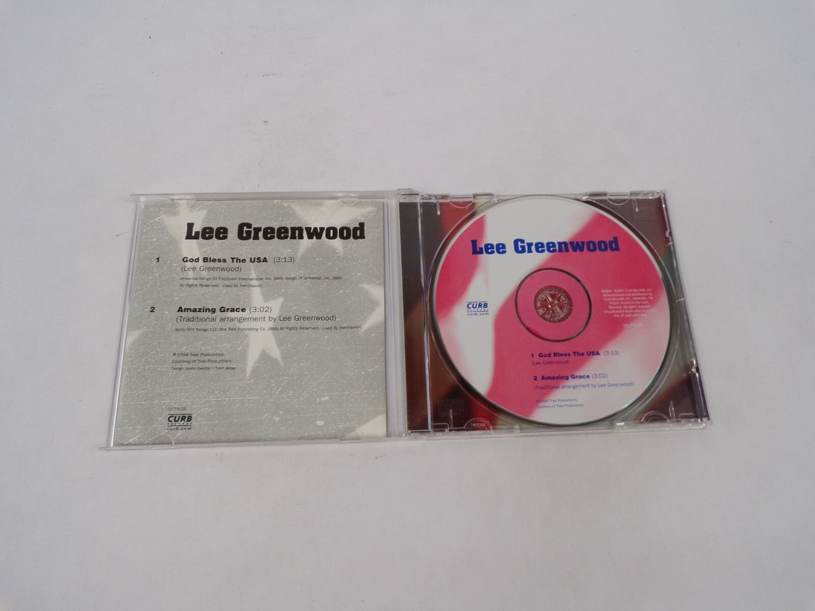 God Bless The USA Lee Greenwood Universal Songs Of Polygram International CD#70
